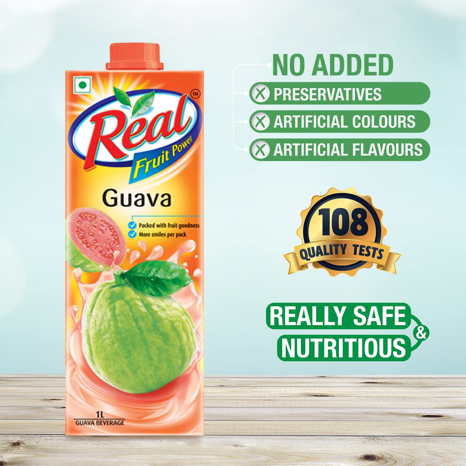 DABUR Real Guava Fruit Juice-1L – view 3