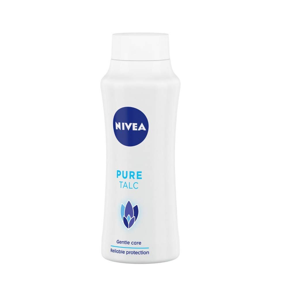NIVEA Talcum Powder for Men & Women, Pure, For Gentle Fragrance & Reliable Protection Against Body Odour, 100 g – view 4