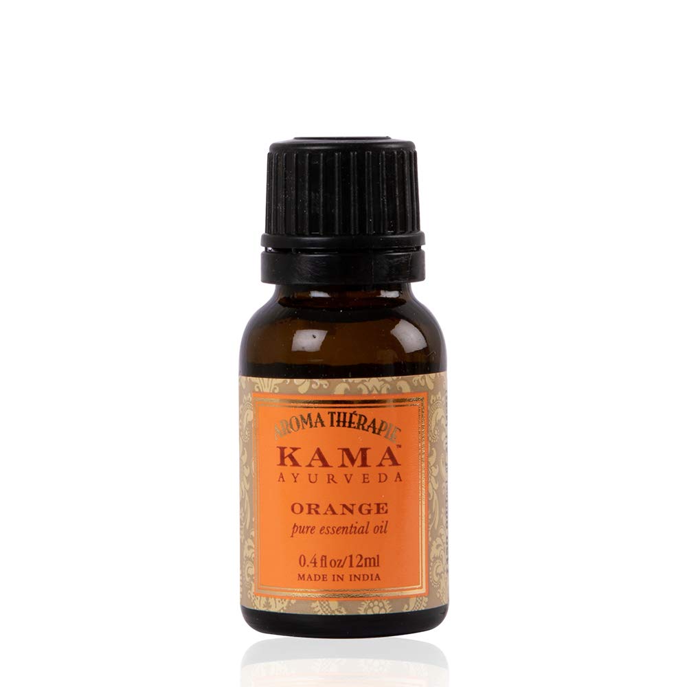 Kama Ayurveda lime essential oil bottle for aromatherapy use