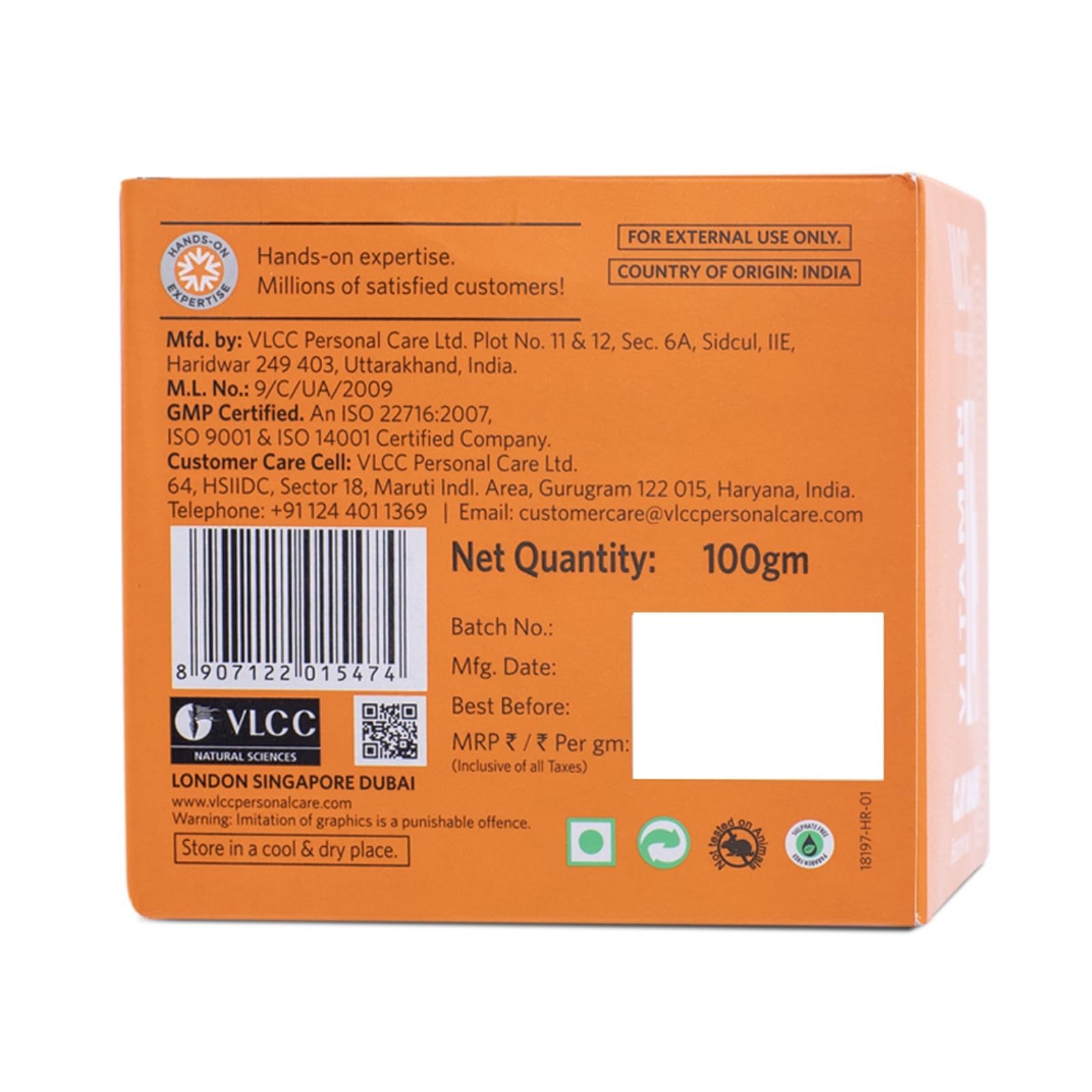 VLCC Vitamin C Clay Mask - 100g – view 7