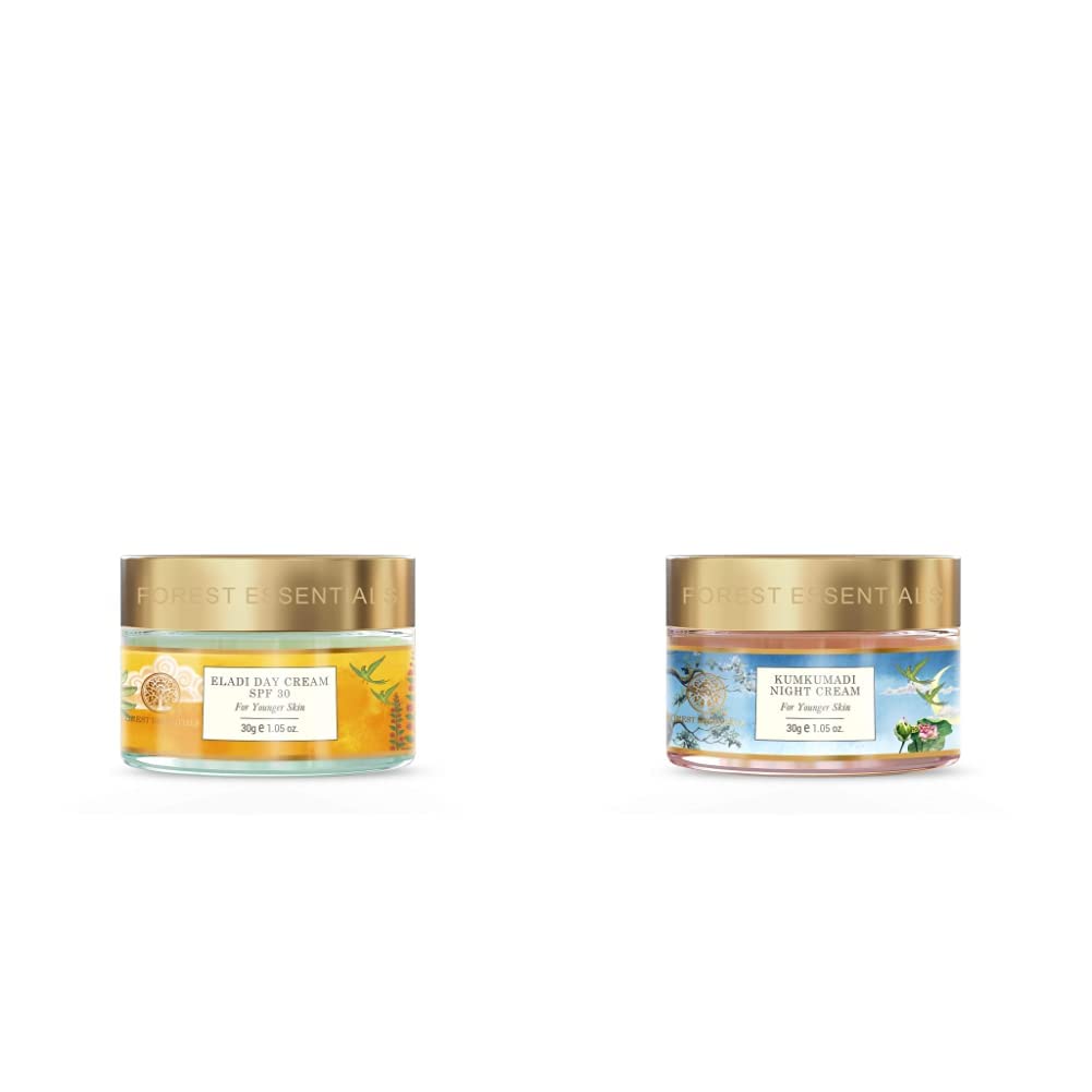 Forest Essentials Eladi Keram and Kumkumadi Keram cream combo