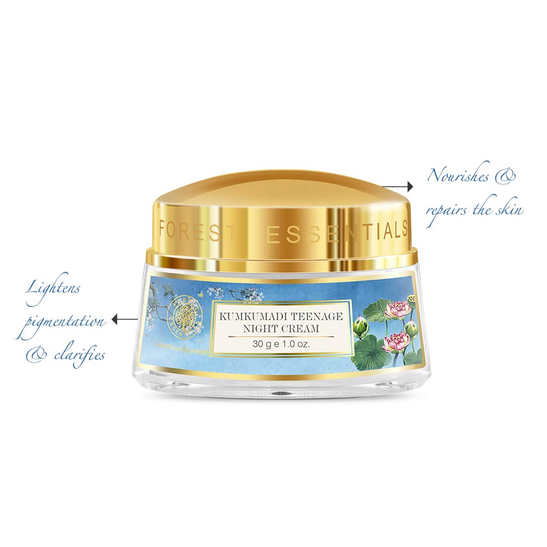 Forest Essentials Day Cream Eladi Keram and Night Cream Kumkumadi Keram combo – view 5
