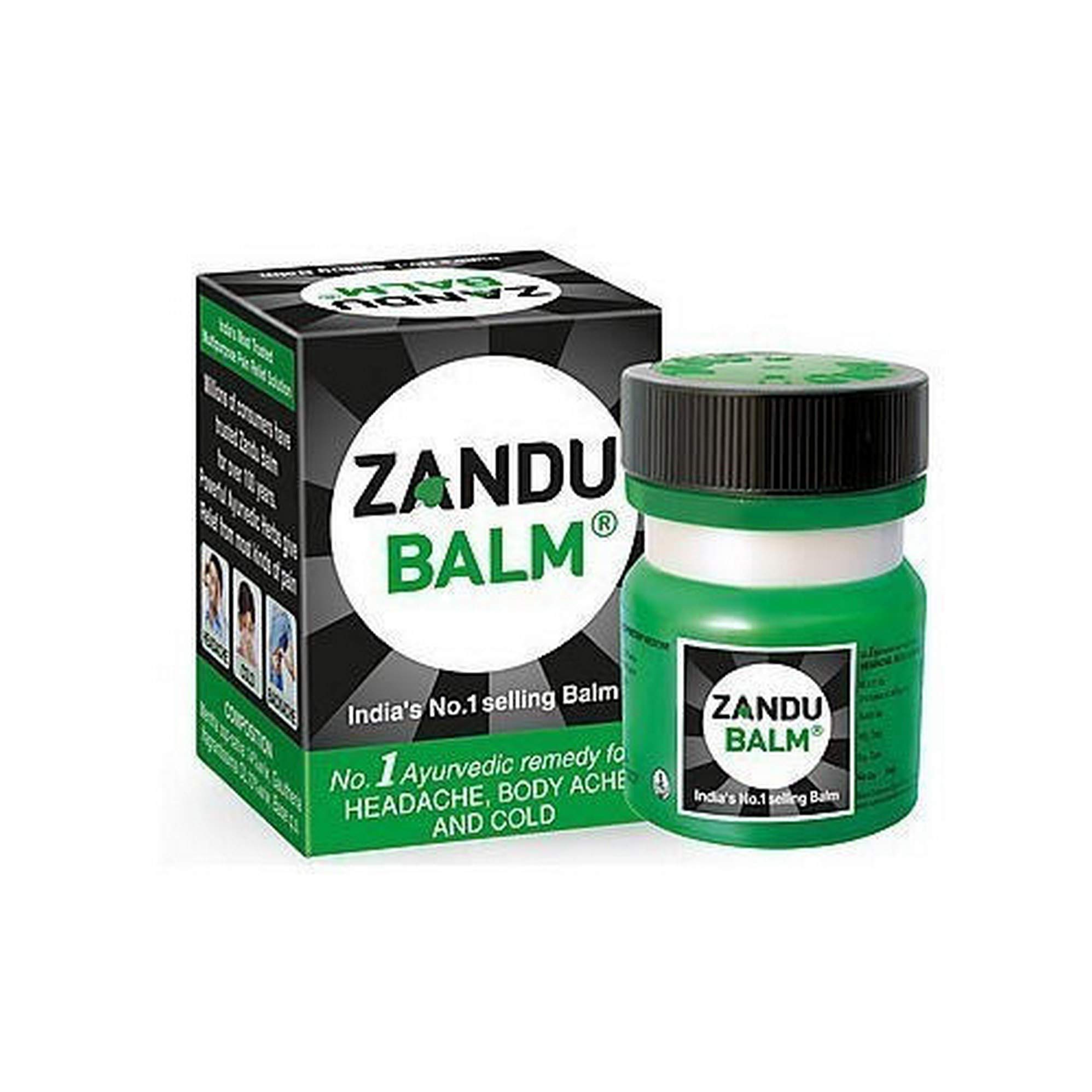 Zandu Balm 8 ml gel bottle front packaging view