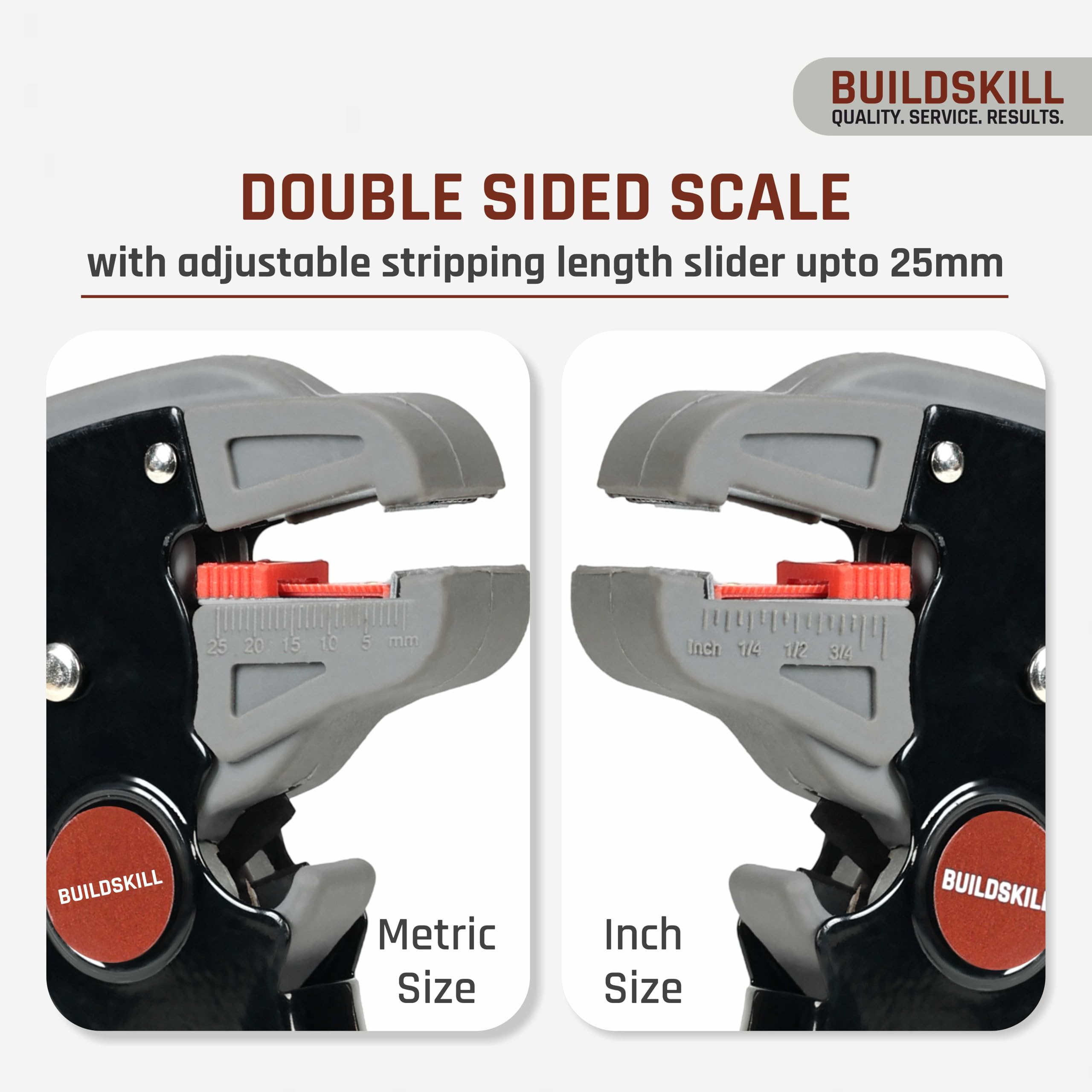 BUILDSKILL 2 IN 1 Automatic Wire Stripping & Cutting Tool – view 3