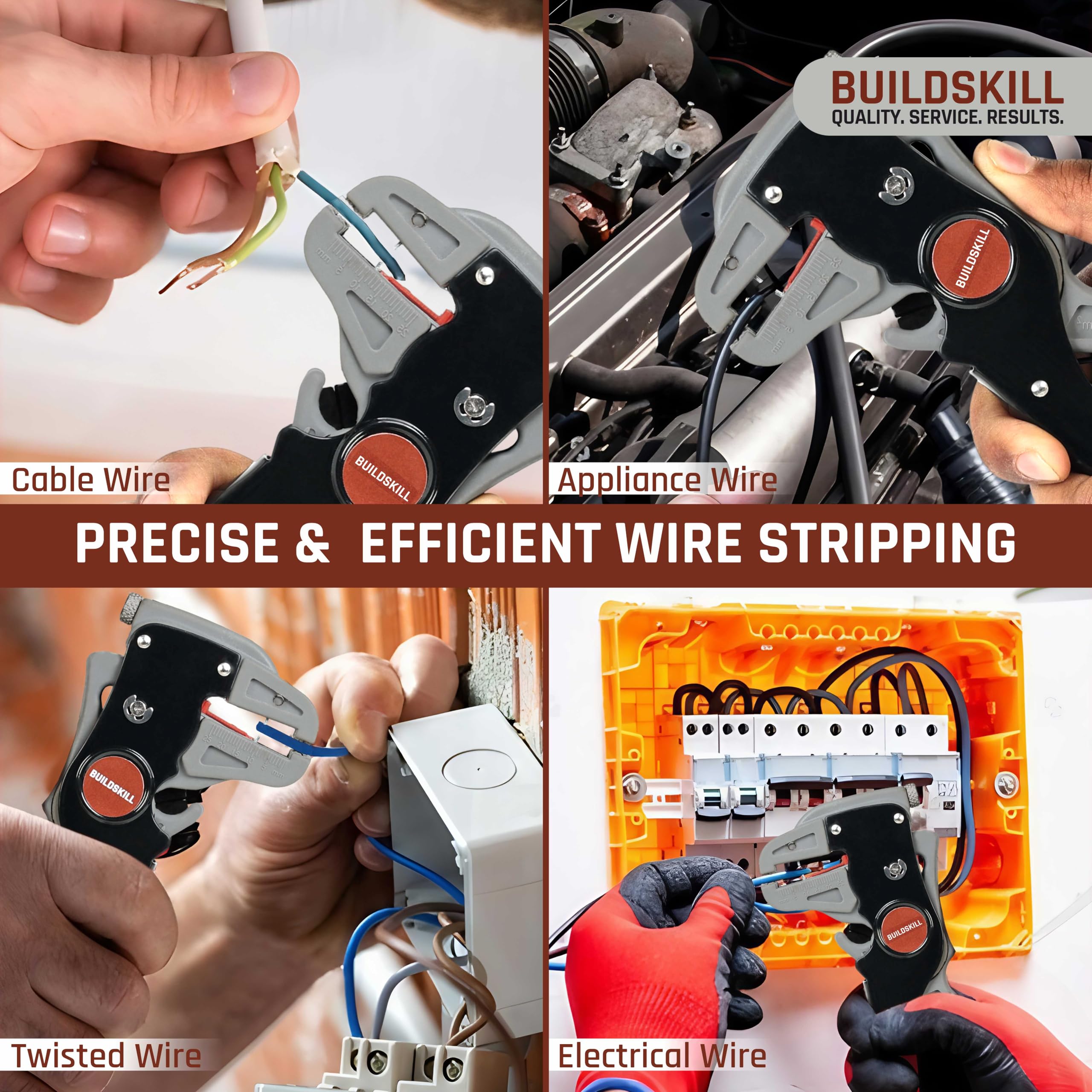 BUILDSKILL 2 IN 1 Automatic Wire Stripping & Cutting Tool – view 7