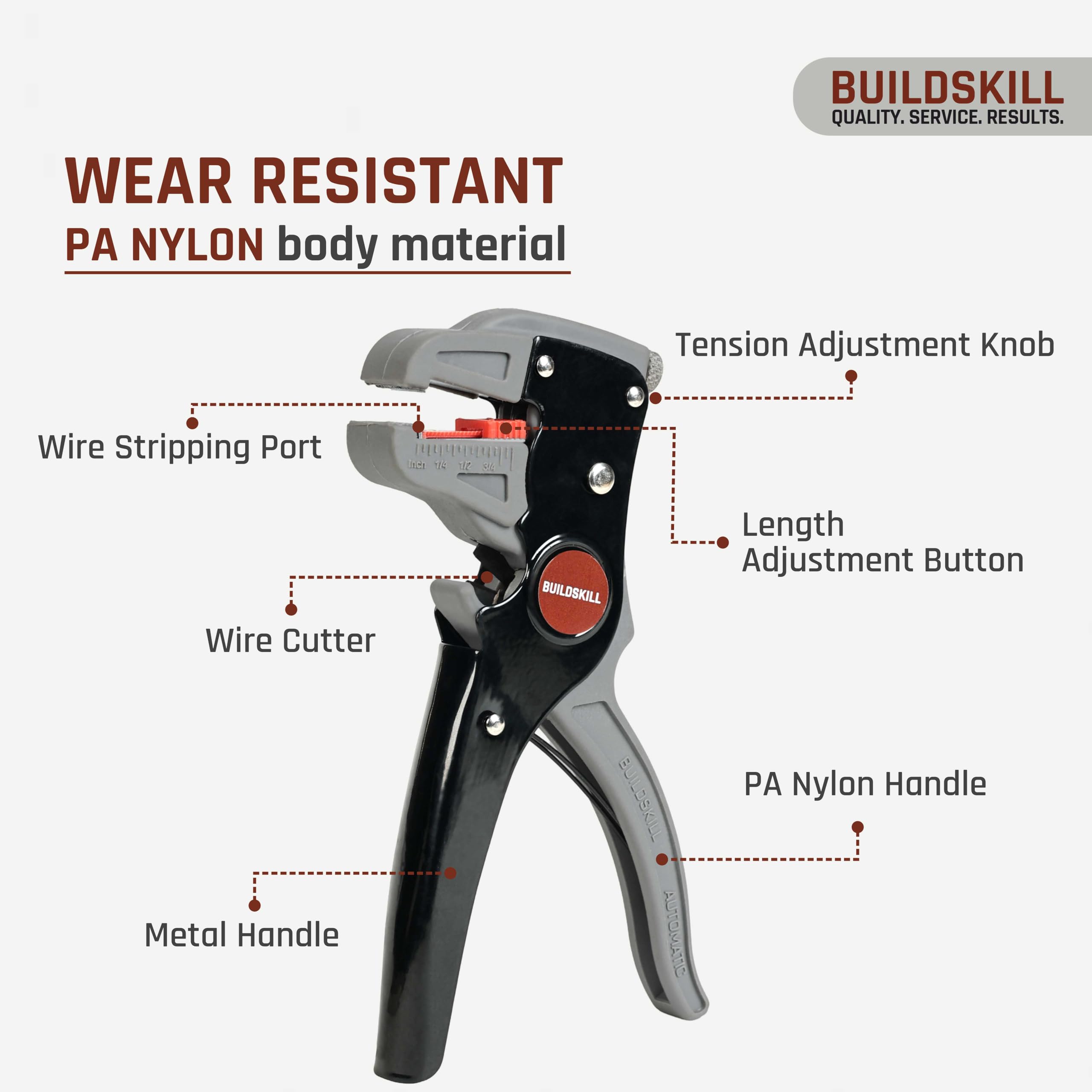 BUILDSKILL 2 IN 1 Automatic Wire Stripping & Cutting Tool – view 8