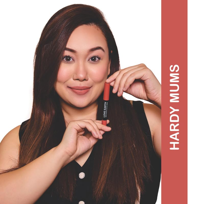 Love Earth Non Transfer Crayon Lipstick-Hardy Mums – view 2