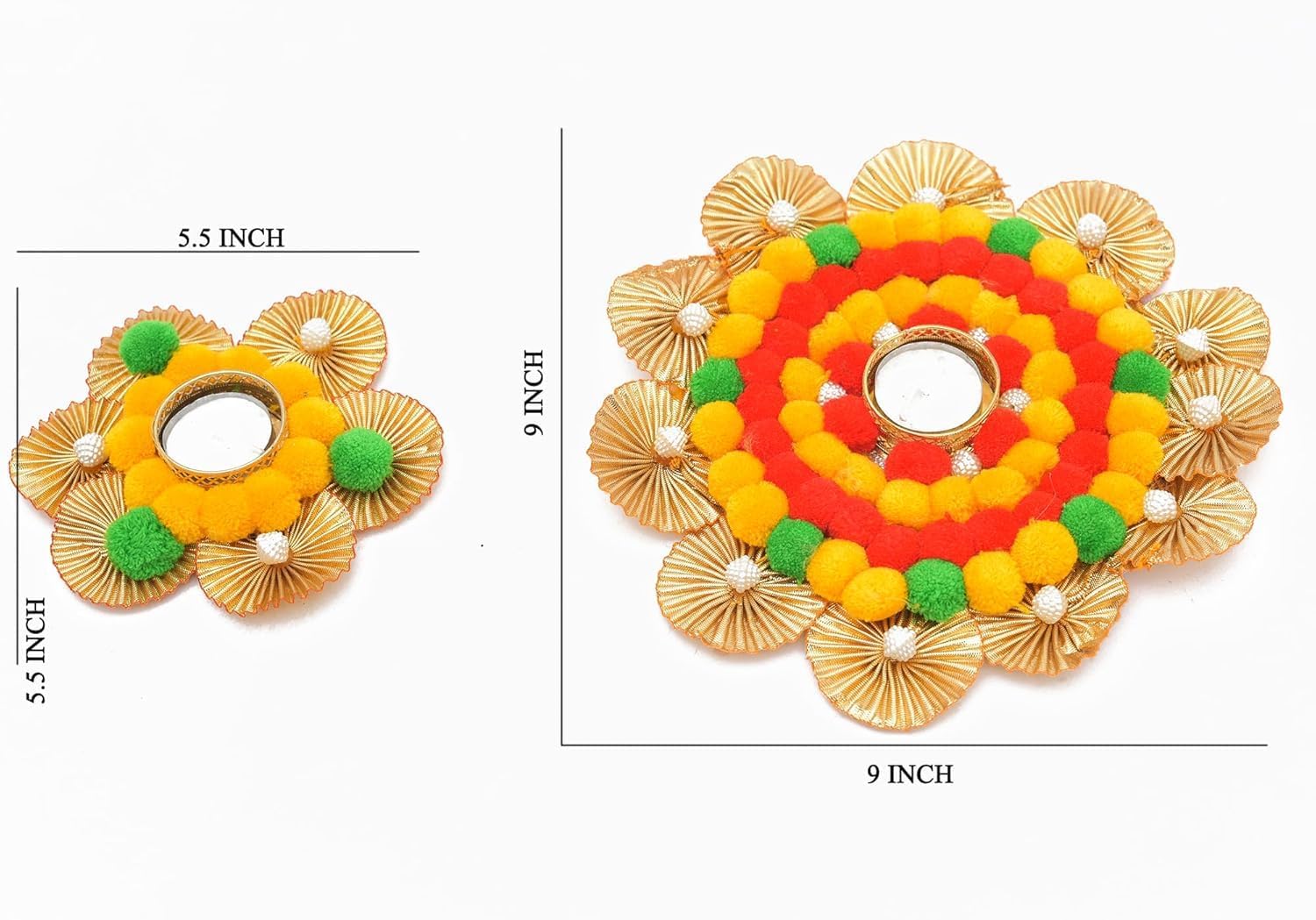 Sanvatsar Home Decorative Rangoli Set of 7 – view 2
