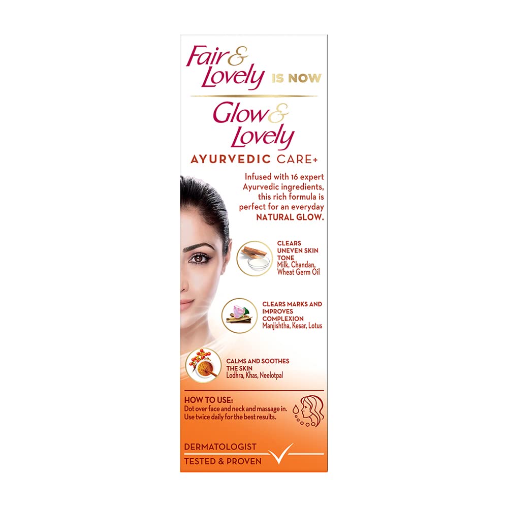 Glow & Lovely Natural Face Cream Ayurvedic Care+ 50 g – view 4