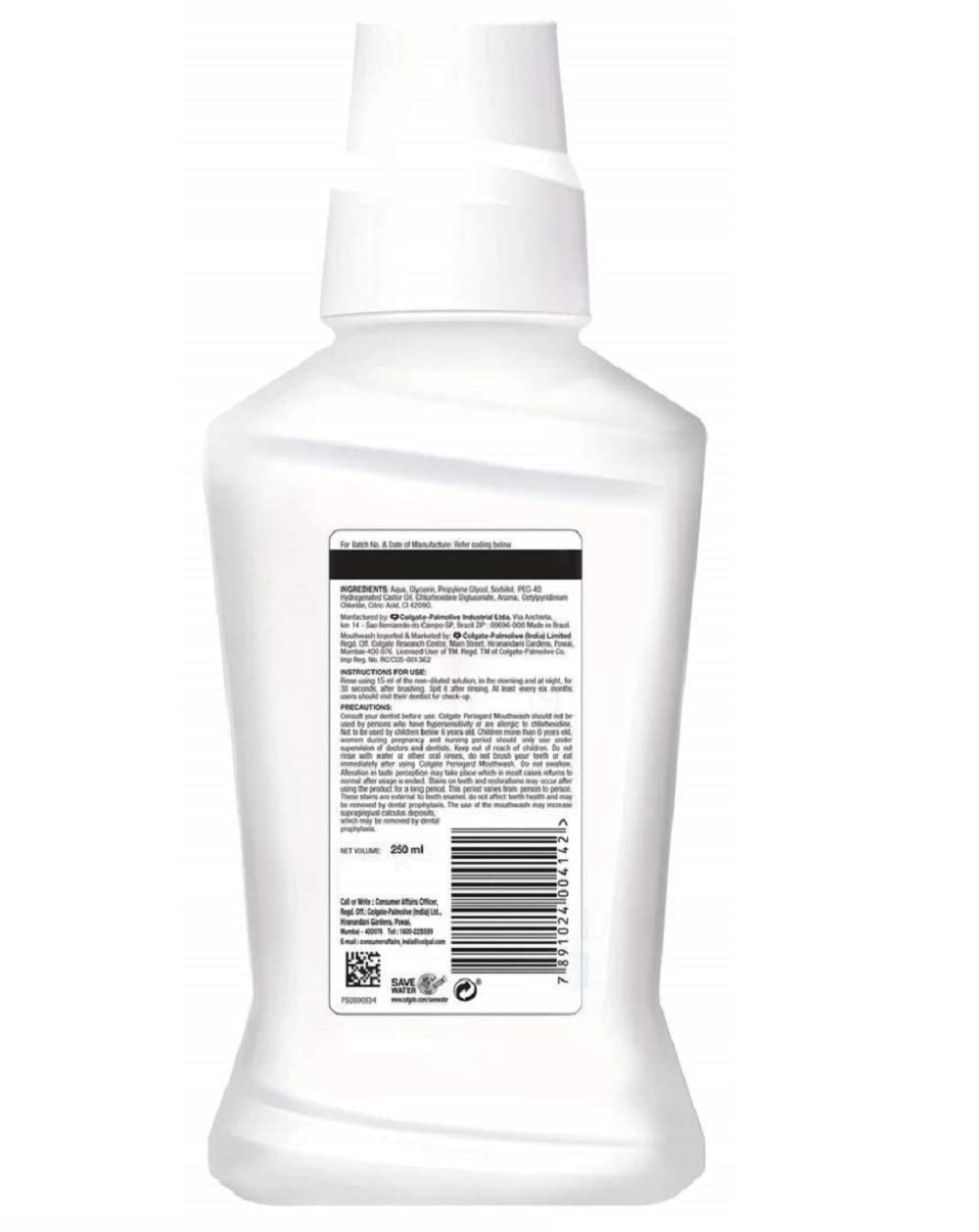 Colgate PerioGard Gum Protection Toothpaste 90g and MouthWash 250ml Helps Fight Plaque Bacteria Dual active Formula Helps To Keep Gums Healthy – view 3