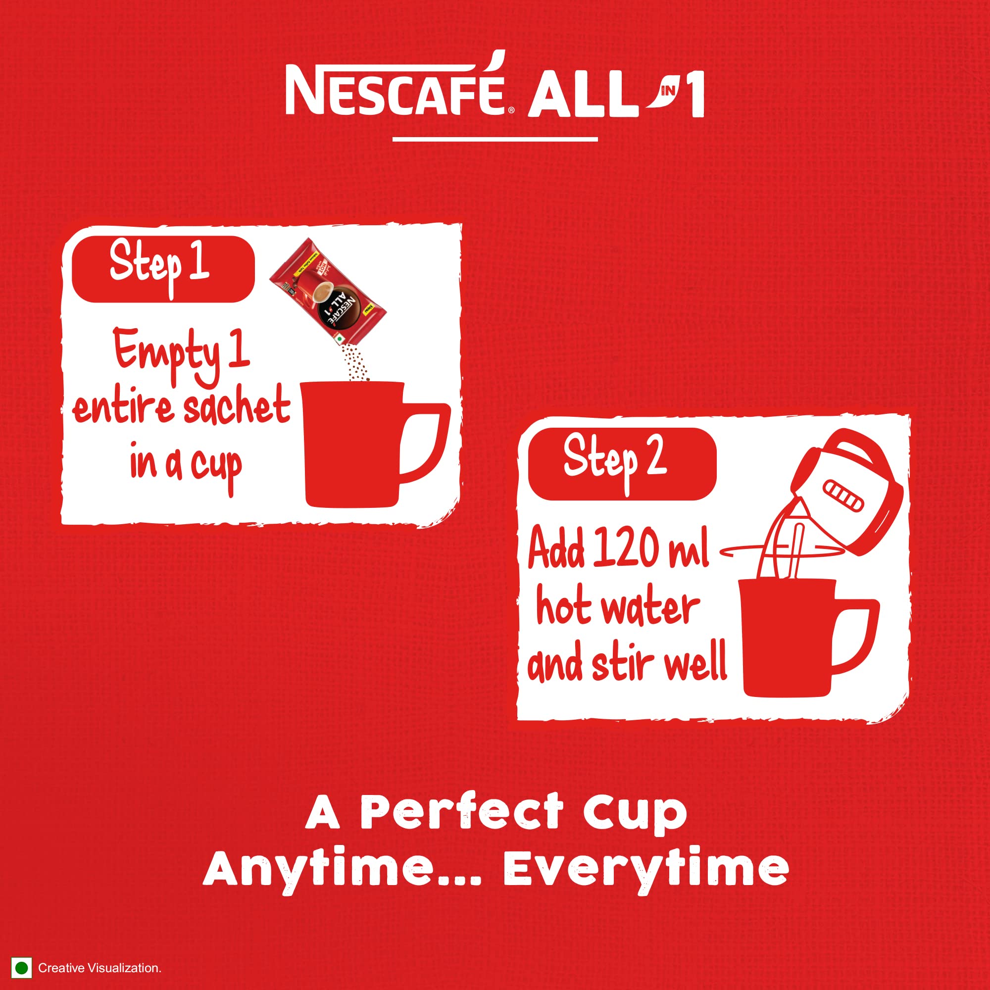 Nescafé All In One Powder Coffee Sharebag, 160G (Pack of 10 Sachets) – view 7