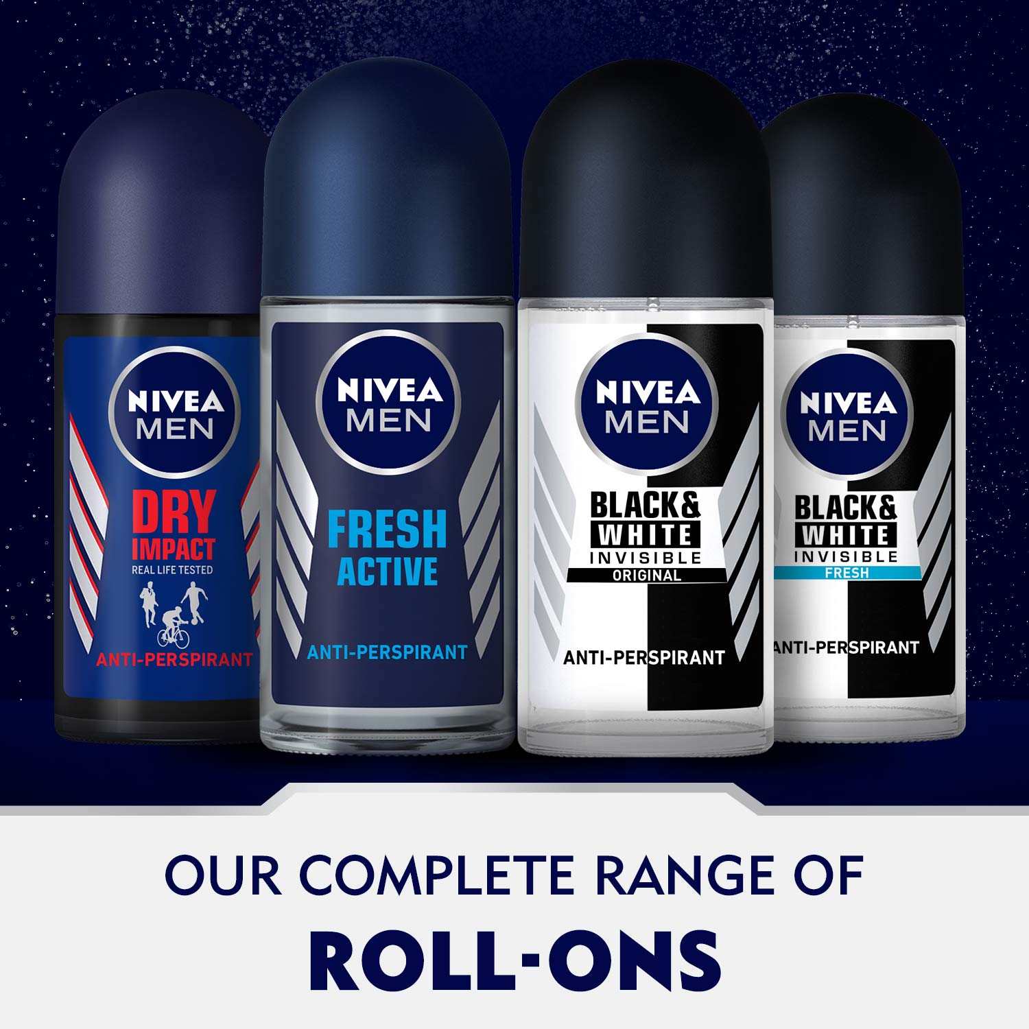Nivea Fresh Active Deodorant Roll On for Men, 50ml, (Pack of 3) – view 6