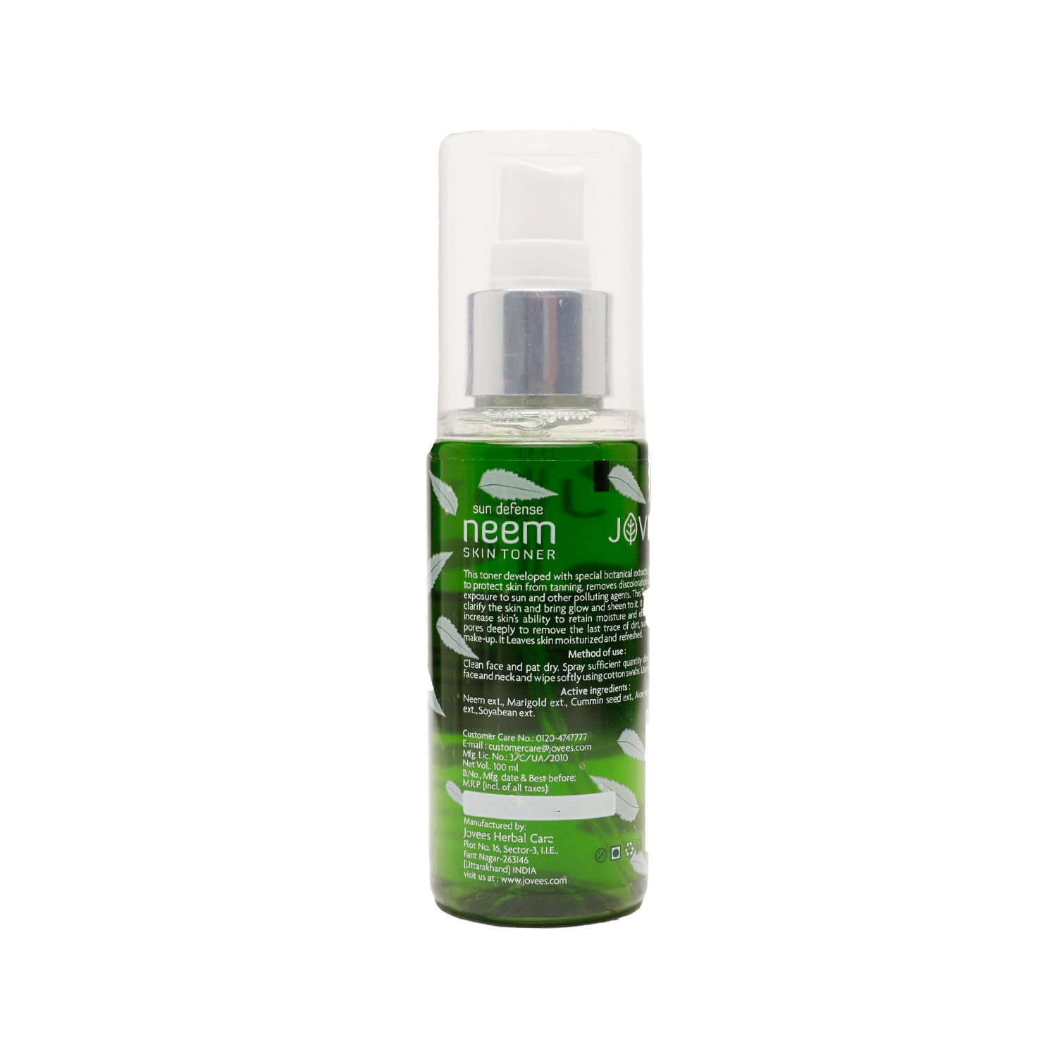 Jovees Herbal Sun Defence Neem Skin Toner – view 2