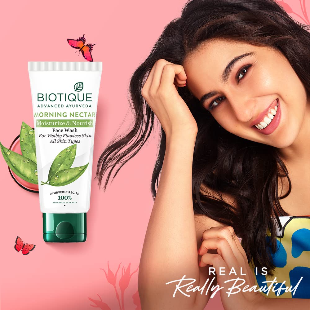 Biotique Morning Nectar Moisturize & Nourish Face Wash – view 2