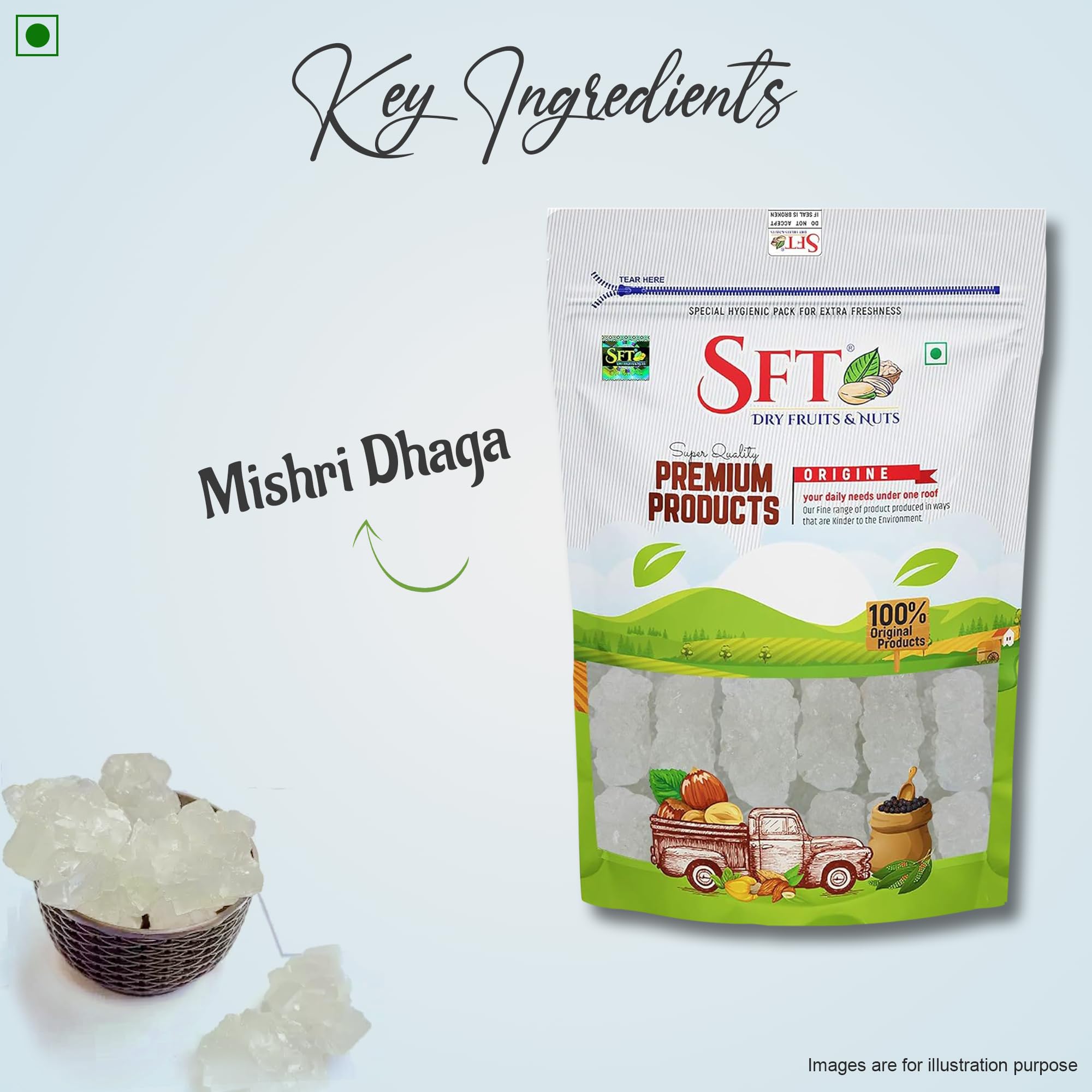 SFT Dhaga Mishri, 1Kg – view 4