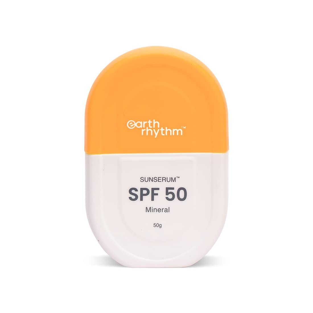 Earth Rhythm invisible sunscreen serum SPF 50 translucent 50g pack