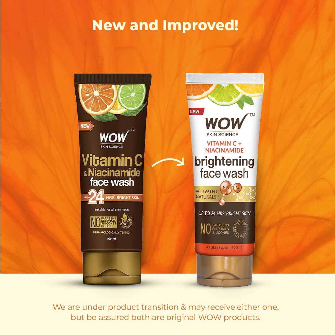 WOW Skin Science Brightening Vitamin C & Niacinamide Face Wash – view 2