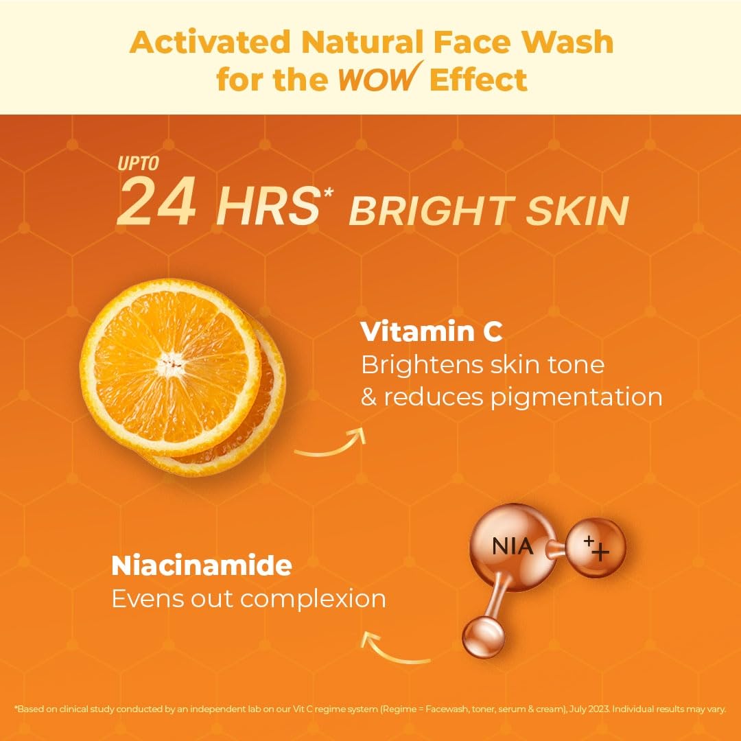 WOW Skin Science Brightening Vitamin C & Niacinamide Face Wash – view 5