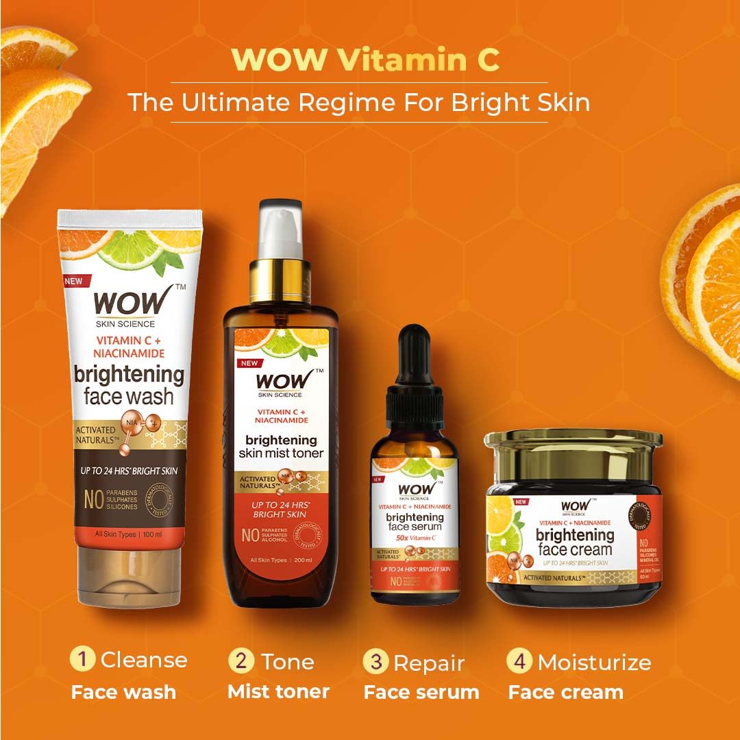 WOW Skin Science Brightening Vitamin C & Niacinamide Face Wash – view 7