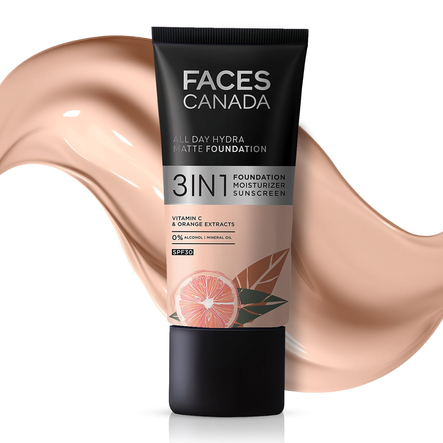 Rose Ivory 011 hydra matte foundation tube with SPF 30