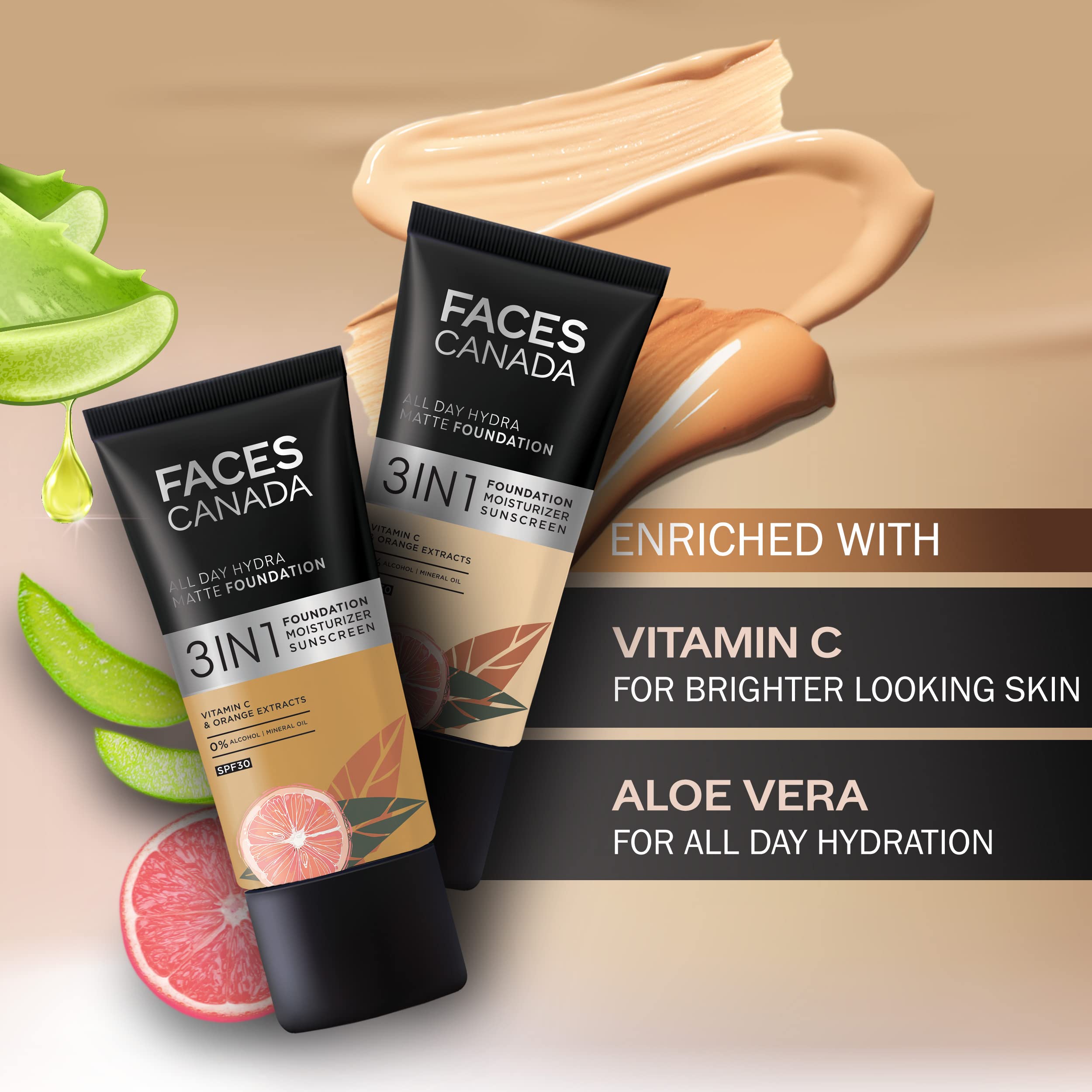 FACESCANADA All Day Hydra Matte Foundation – view 3