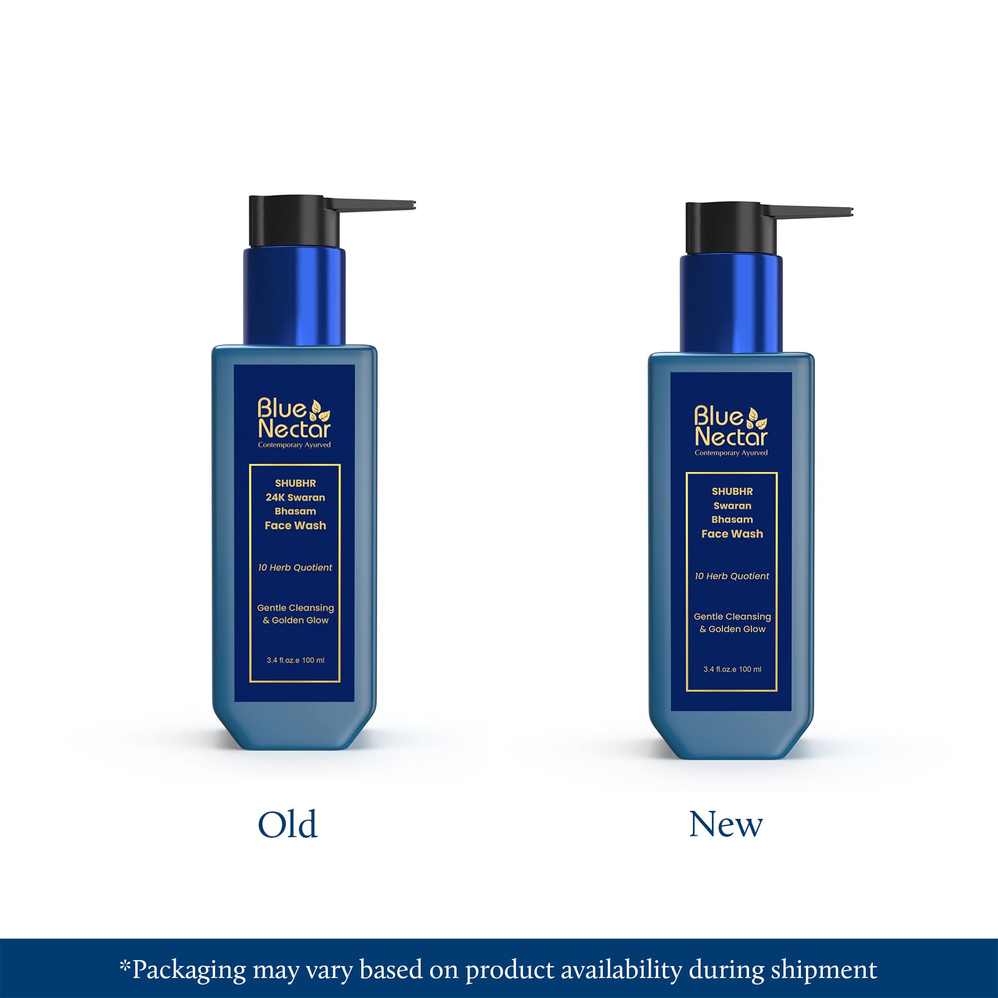 Blue Nectar Gold Swaran Bhasam Face Wash for Glowing Skin – view 2