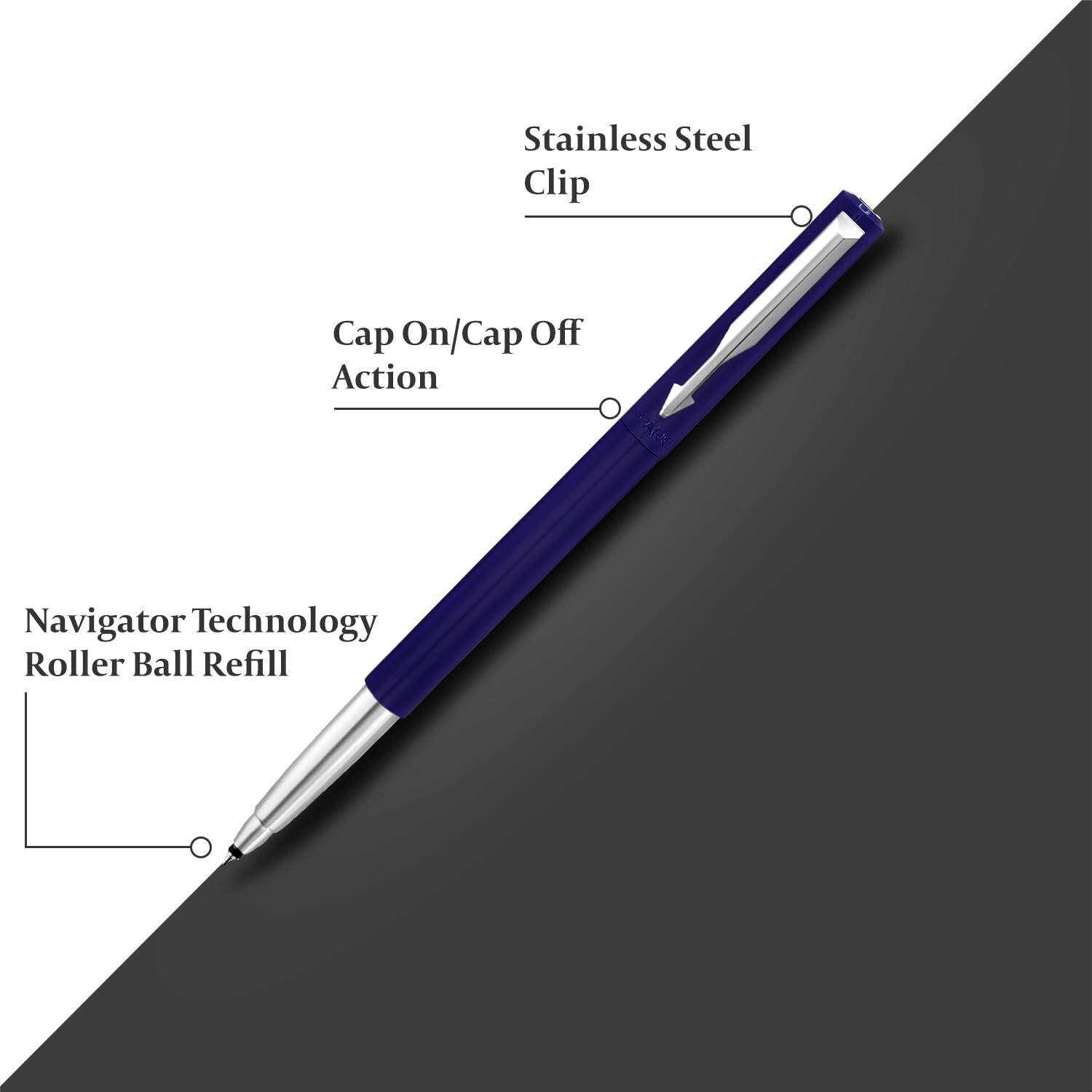 Parker Vector Standard Roller Ball, Blue, 1 Count (Pack of 1) (9000017248) – view 7
