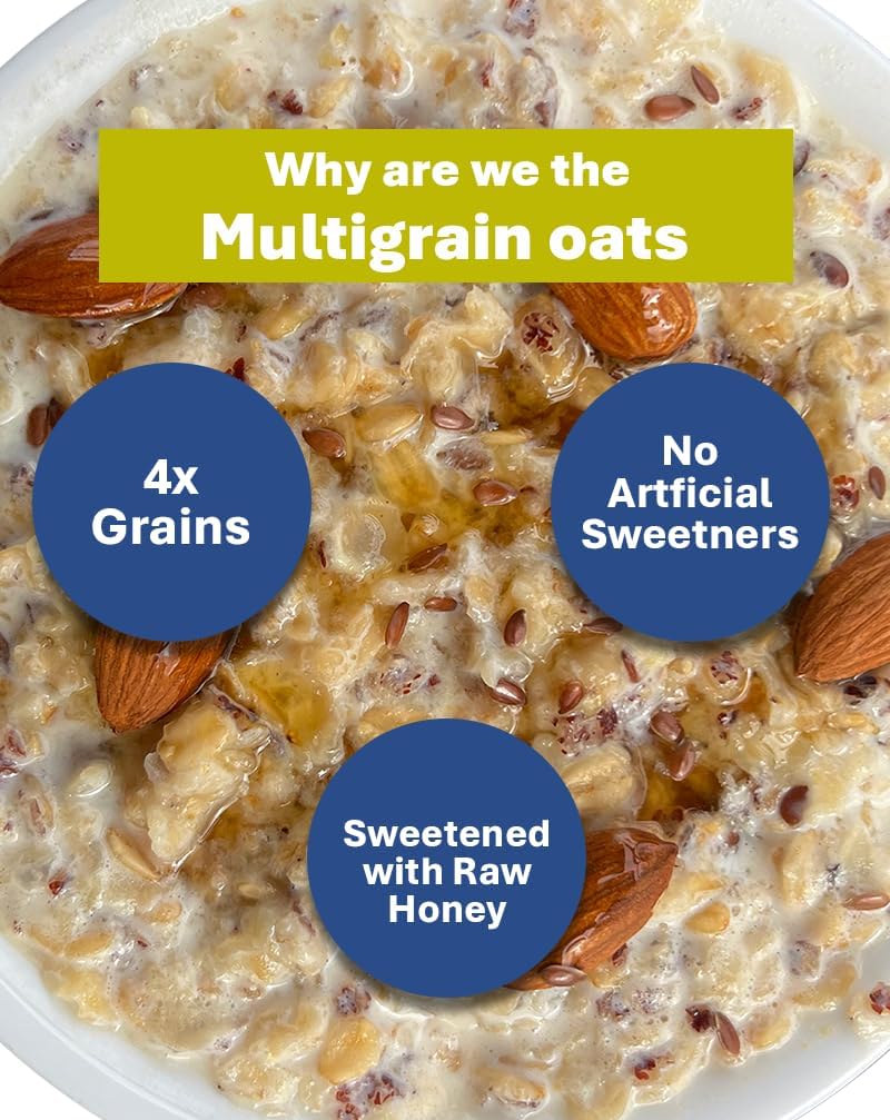 True Elements Multigrain Oats 500g - Jowar and Ragi – view 5