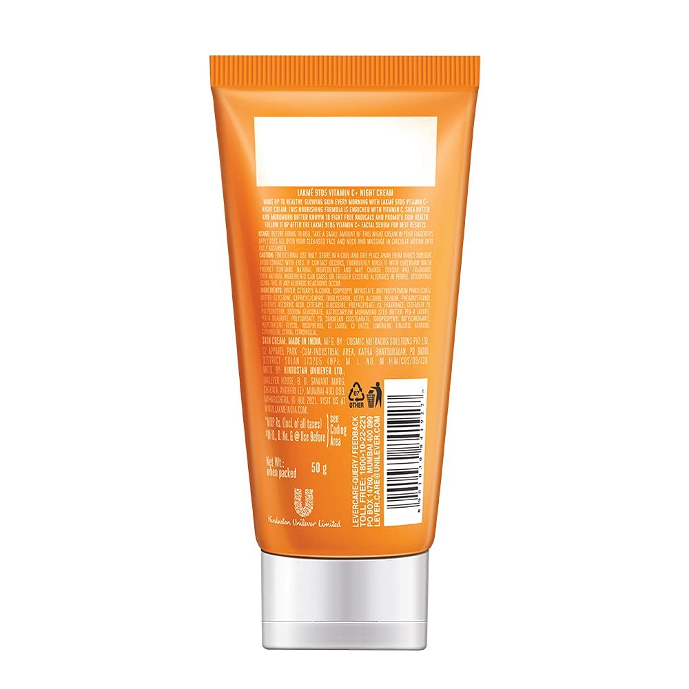 Lakme 9to5 0.5% Active Vitamin C+ Night Cream for Face – view 2