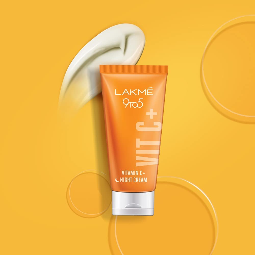 Lakme 9to5 0.5% Active Vitamin C+ Night Cream for Face – view 6