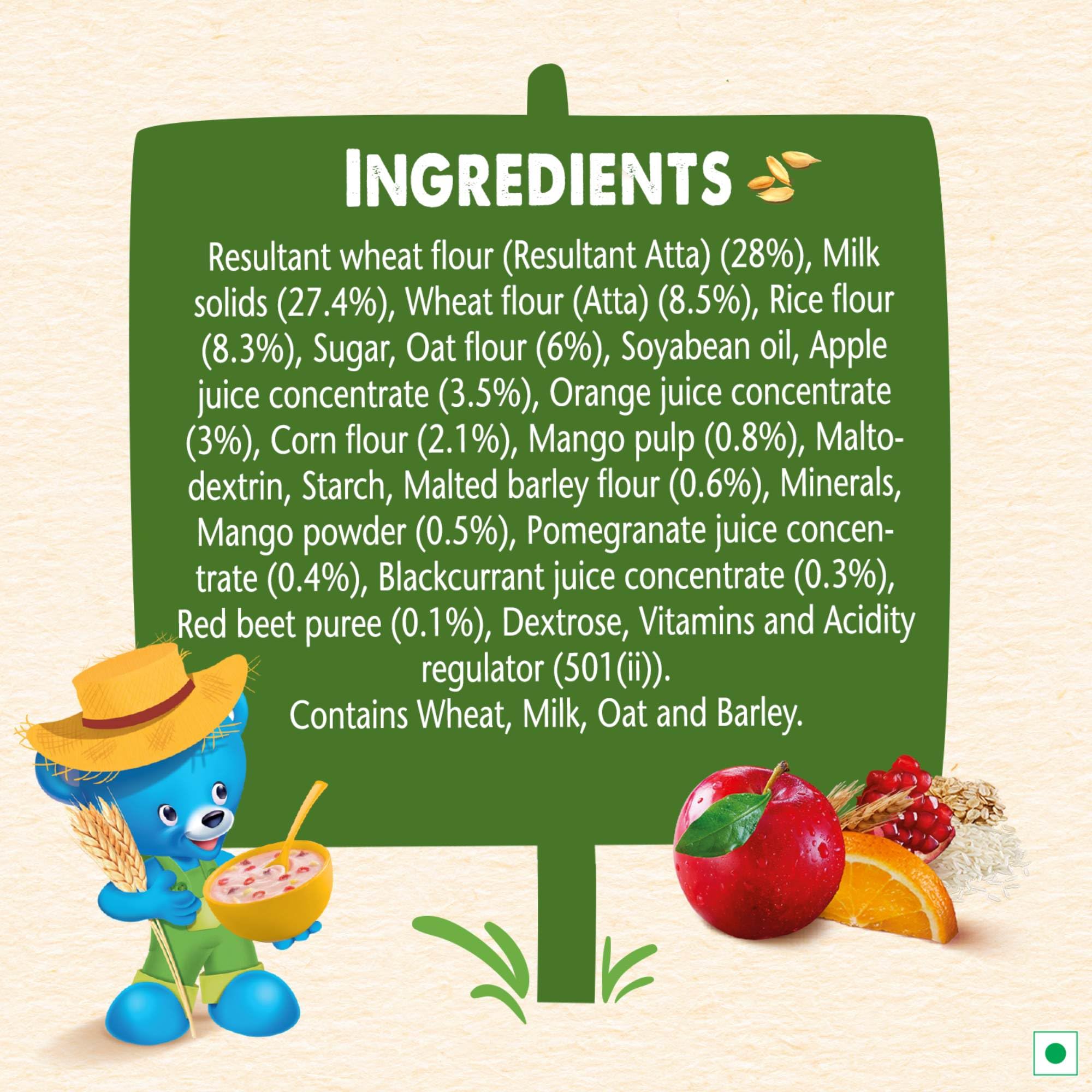 NESTLE CEREGROW Kids Cereal-Multigrain,Milk &Fruits – view 3