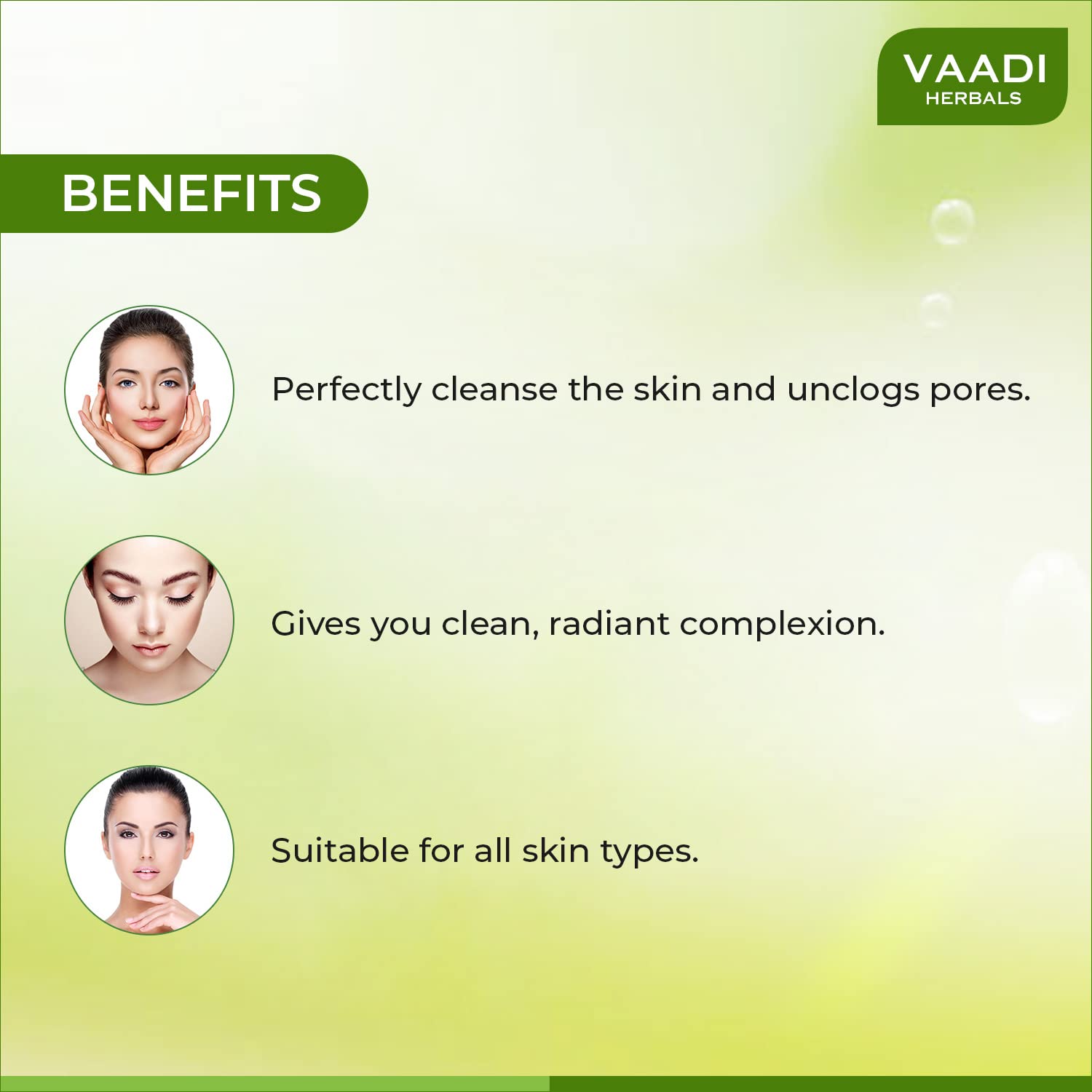 Vaadi Herbals 24 Carat Gold Cleansing Cream, Marigold Oil and Wheatgerm Oil, 50g – view 2