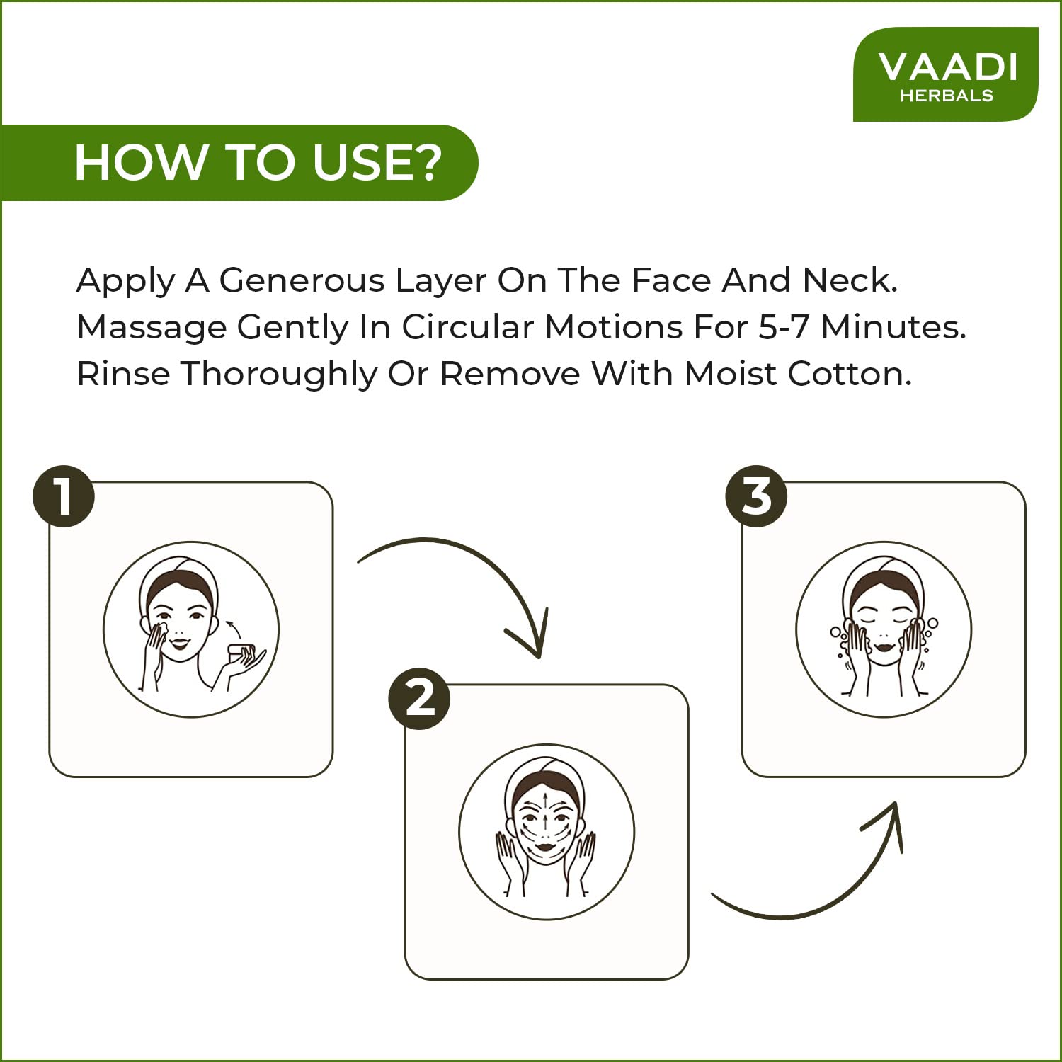 Vaadi Herbals 24 Carat Gold Cleansing Cream, Marigold Oil and Wheatgerm Oil, 50g – view 3