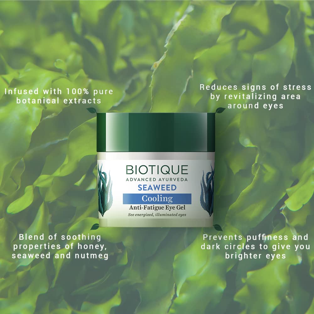Biotique Bio Seaweed Revitalizing Anti Fatigue Eye Gel – view 4