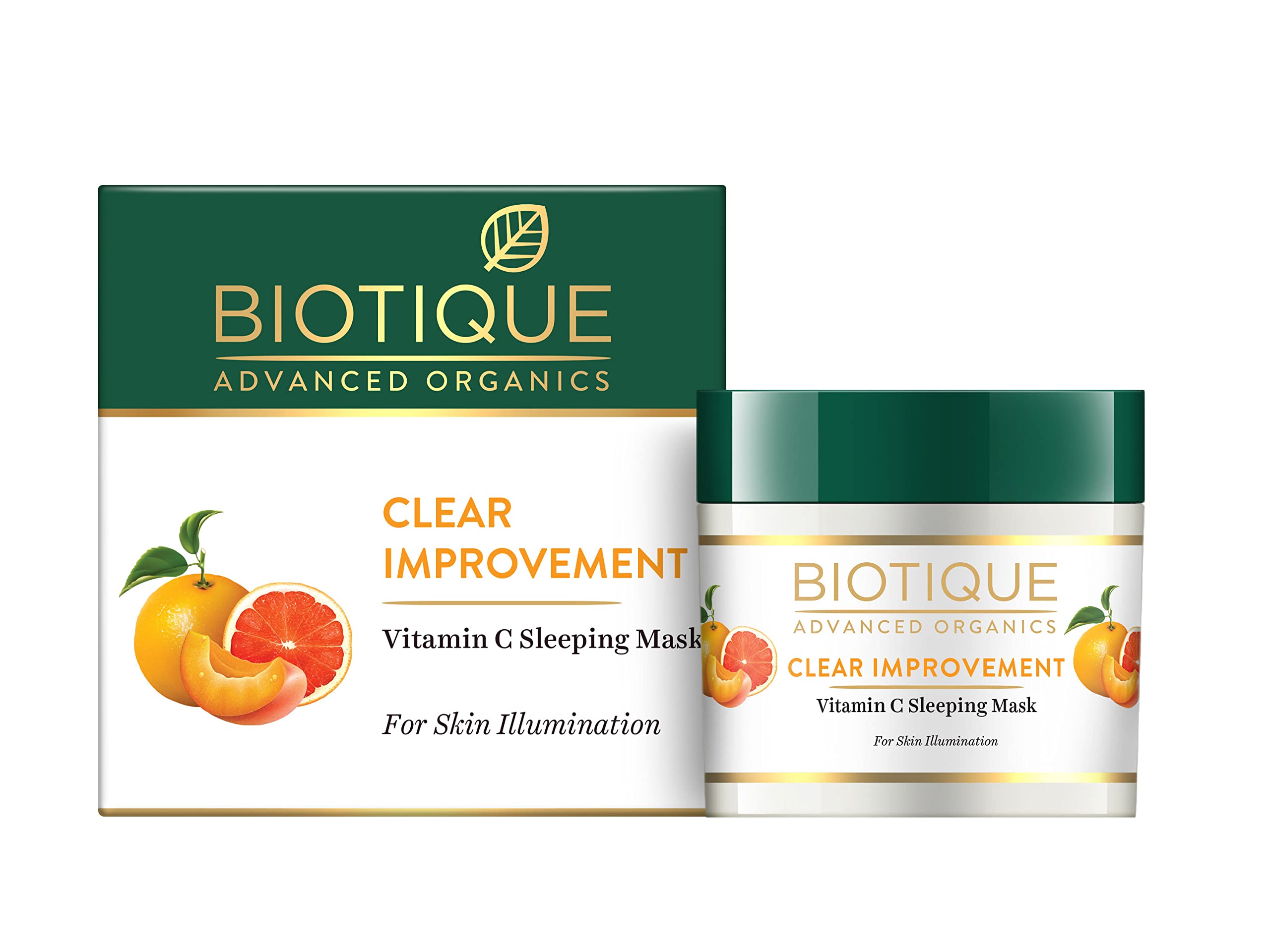 Biotique Advanced Organics Vitamin C Sleeping Mask front pack shot