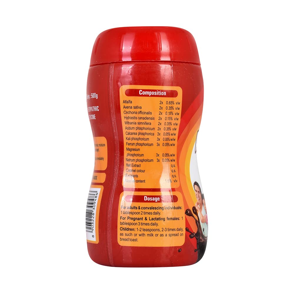 Dr. Bakshi's BAKSON'S HOMOEOPATHY Alfavena Malt Syrup (500ml) – view 3