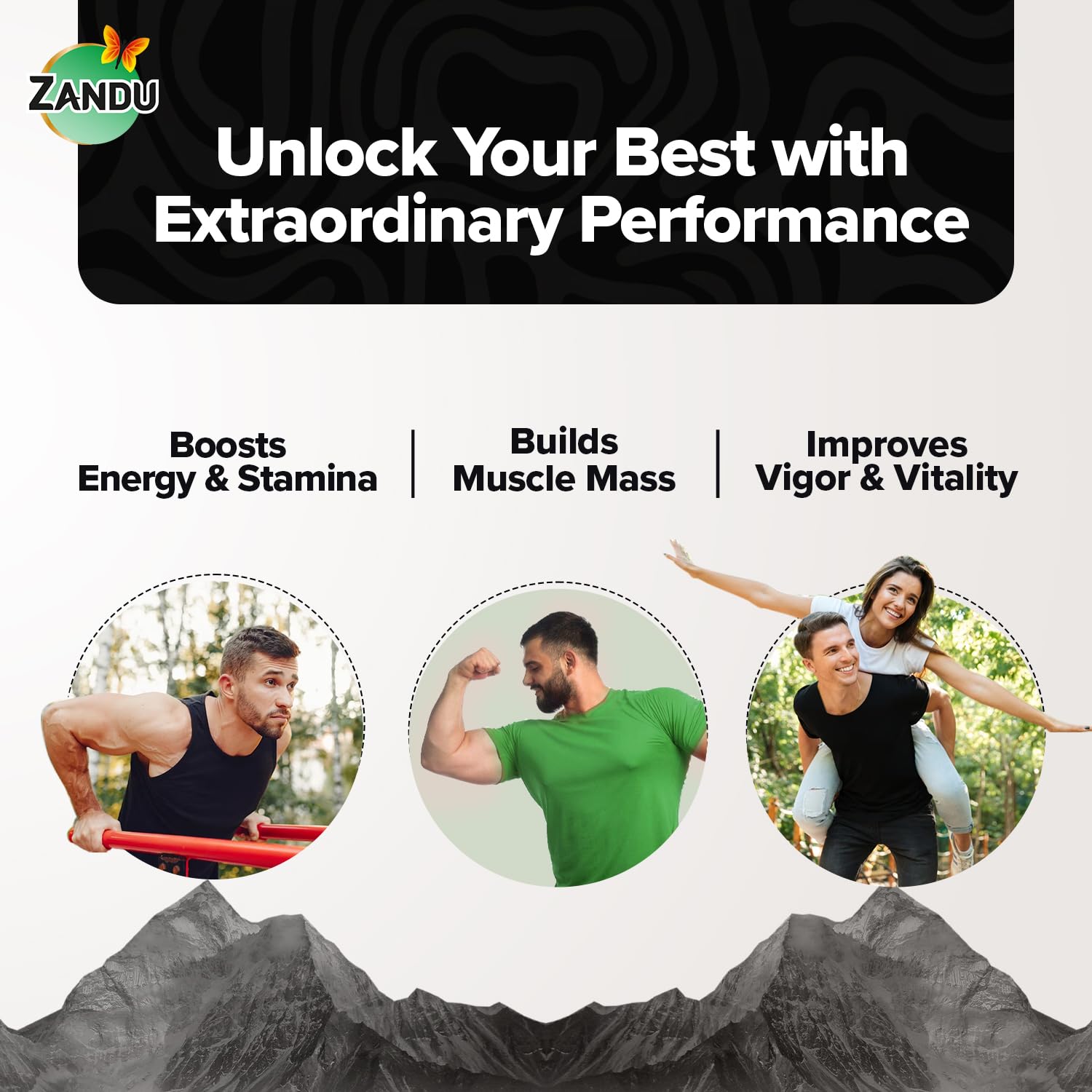 Zandu Shilajit Capsules (60 Caps) Infused with Goodness of Natural Shilajit Extracts for Enhanced Energy & Strength in Men, Manages Stress, Immunity Booster – view 4