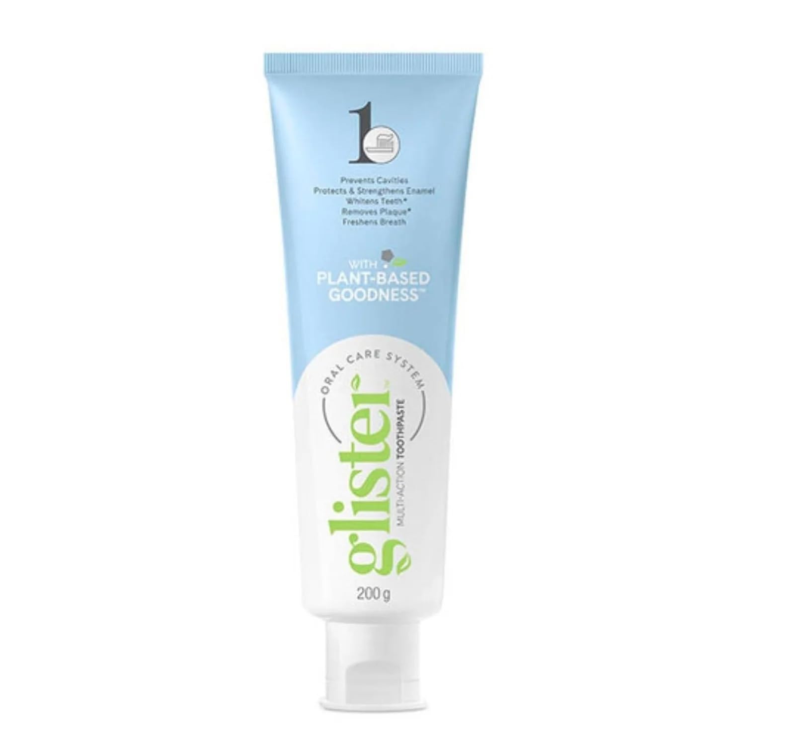 Amway Glister toothpaste tube for whitening and fresh breath