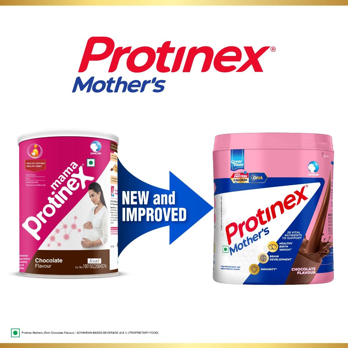 Protinex Mother'S Nutritional Mix - (Chocolate Flavor,400 Gms,Jar) With 28 Vital Nutrients To Support Healthy Birth Weight,Brain Development & Immunity,Soy,16 Servings – view 2