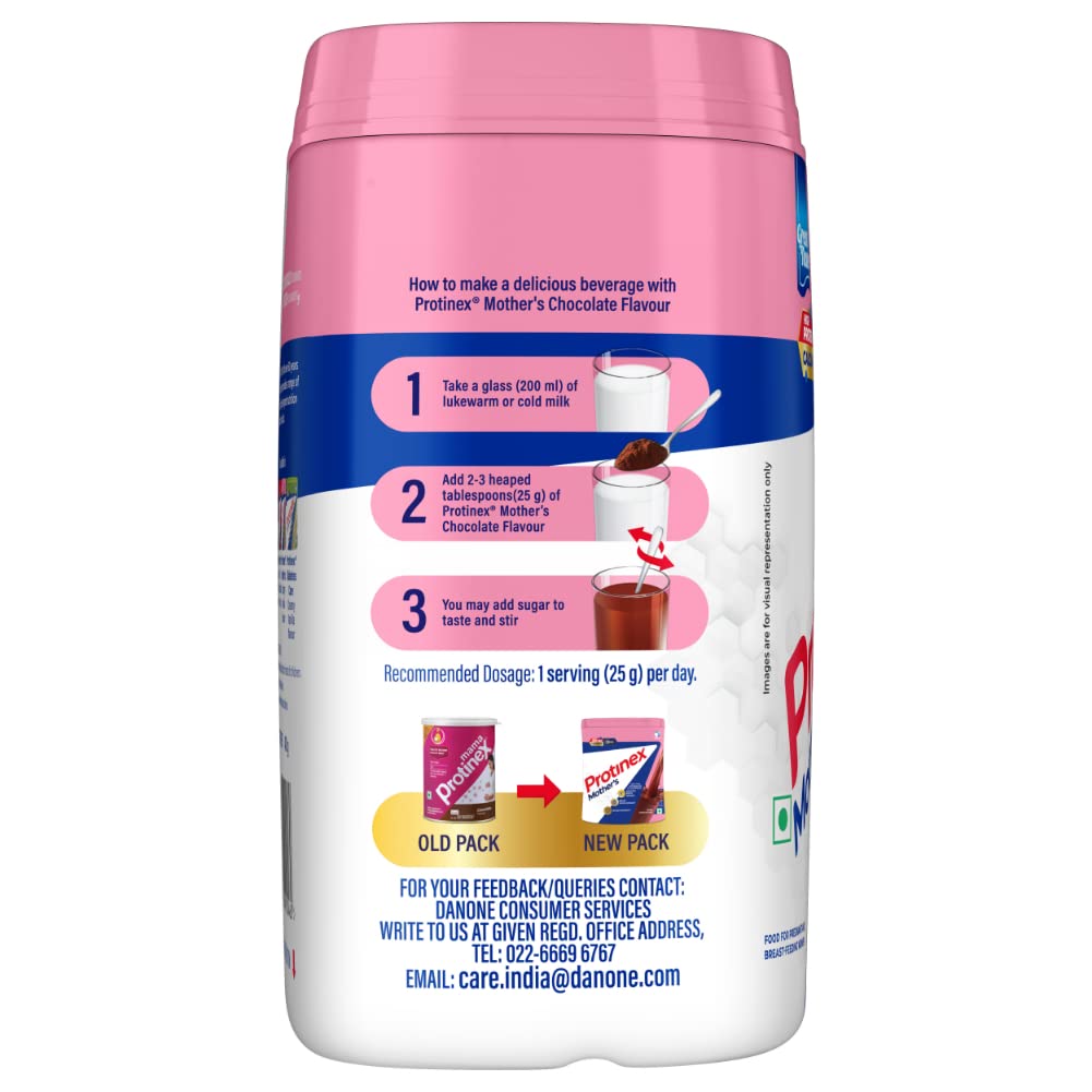 Protinex Mother'S Nutritional Mix - (Chocolate Flavor,400 Gms,Jar) With 28 Vital Nutrients To Support Healthy Birth Weight,Brain Development & Immunity,Soy,16 Servings – view 8