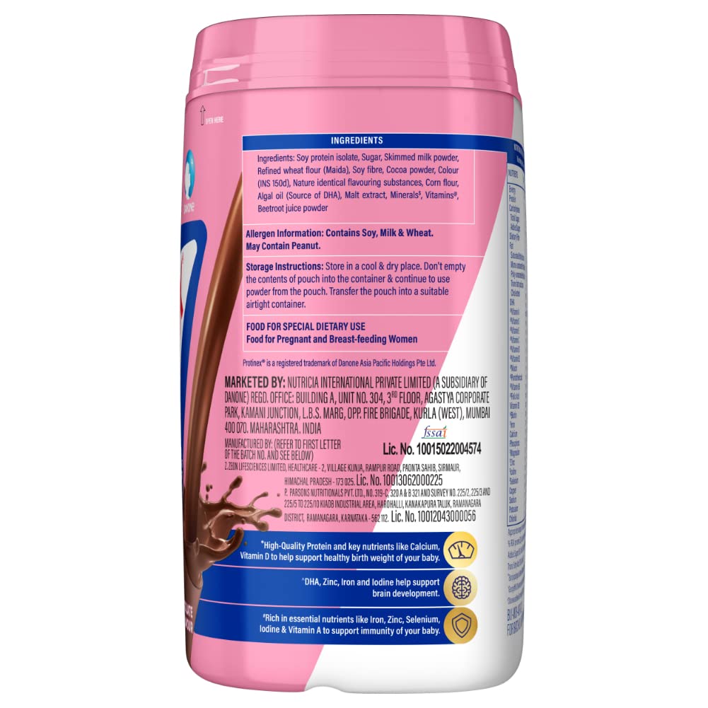 Protinex Mother'S Nutritional Mix - (Chocolate Flavor,400 Gms,Jar) With 28 Vital Nutrients To Support Healthy Birth Weight,Brain Development & Immunity,Soy,16 Servings – view 9