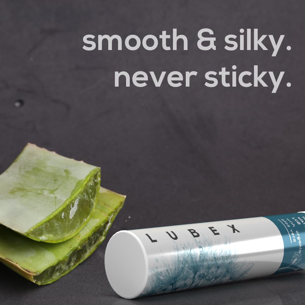 Lubex Natural Lubricant Gel (Water-Based) Natural Lube with Aloe Vera for Her, Him & Couples - Vanilla Flavour - 50gm – view 7