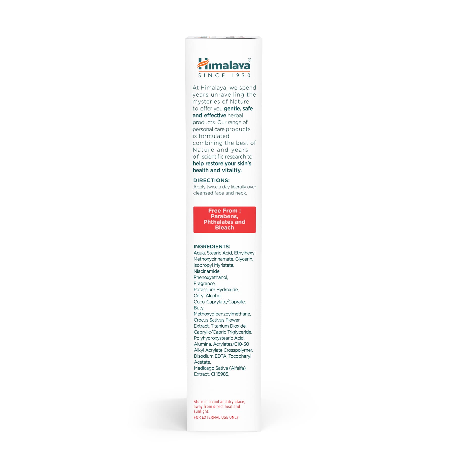 Himalaya Natural Glow Face Cream with Kesar & Vit E – view 5