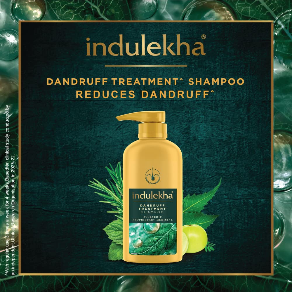 Indulekha Dandruff Treatment Shampoo 580 ml – view 5