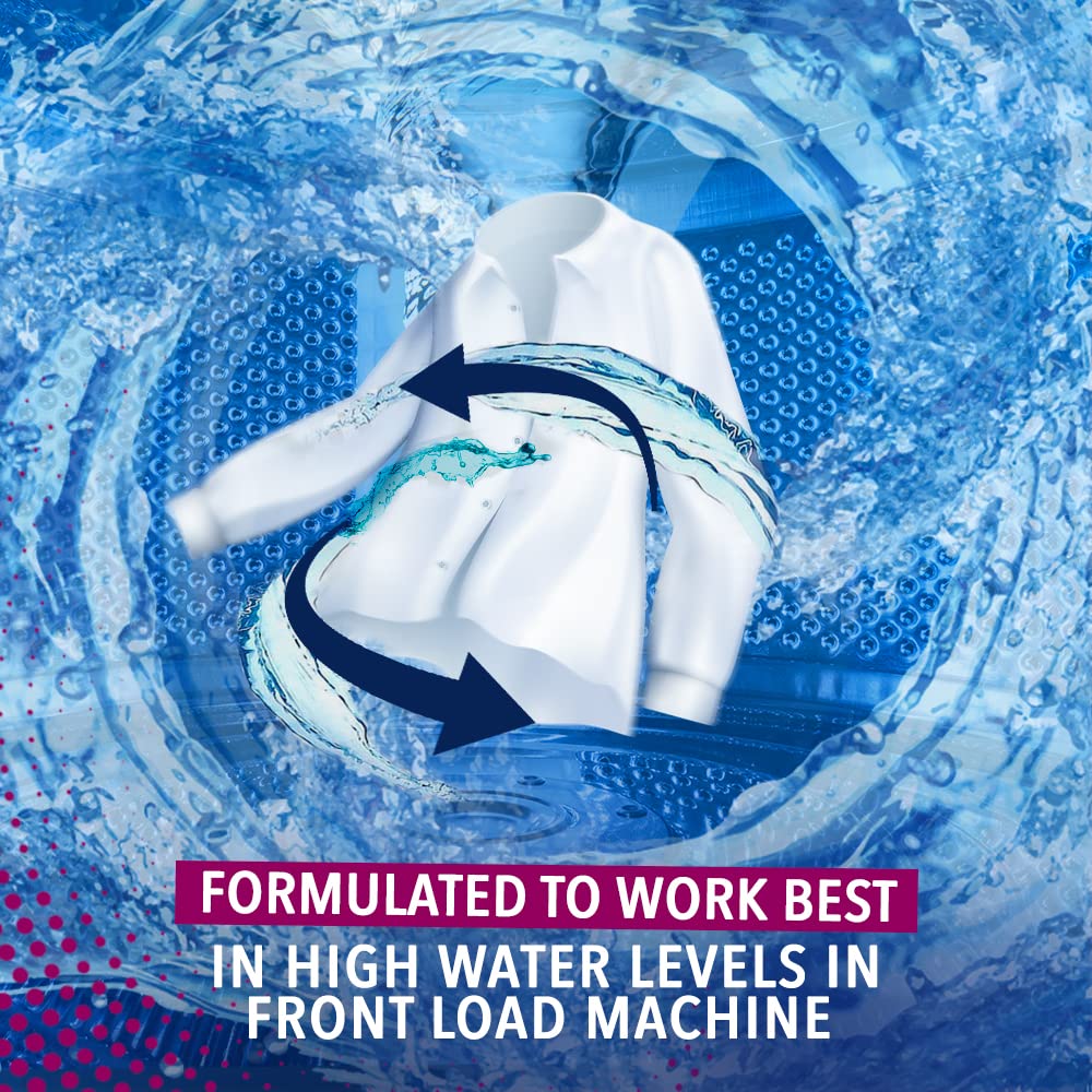 Surf Excel Matic Front Load Detergent Washing Powder 3+1 Kg , Specially Designed For Tough Stain Removal On Laundry In Washing Machines, 1 Count – view 5