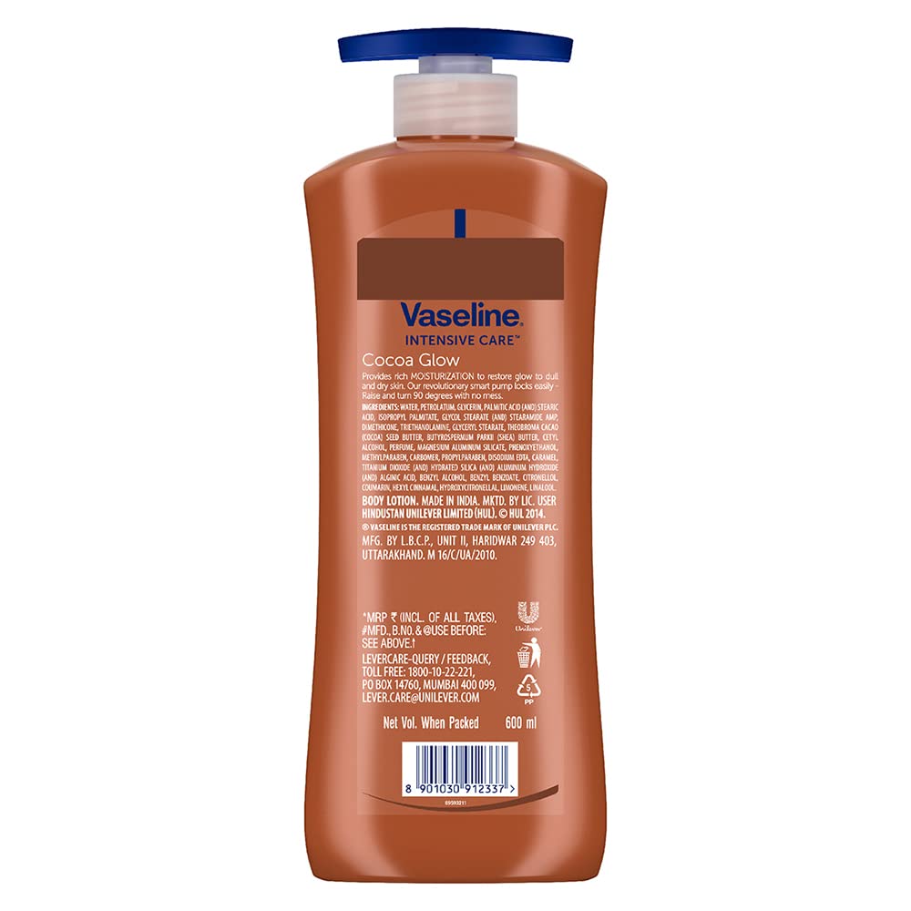 Vaseline Cocoa Glow Body Lotion, 600 ml – view 7