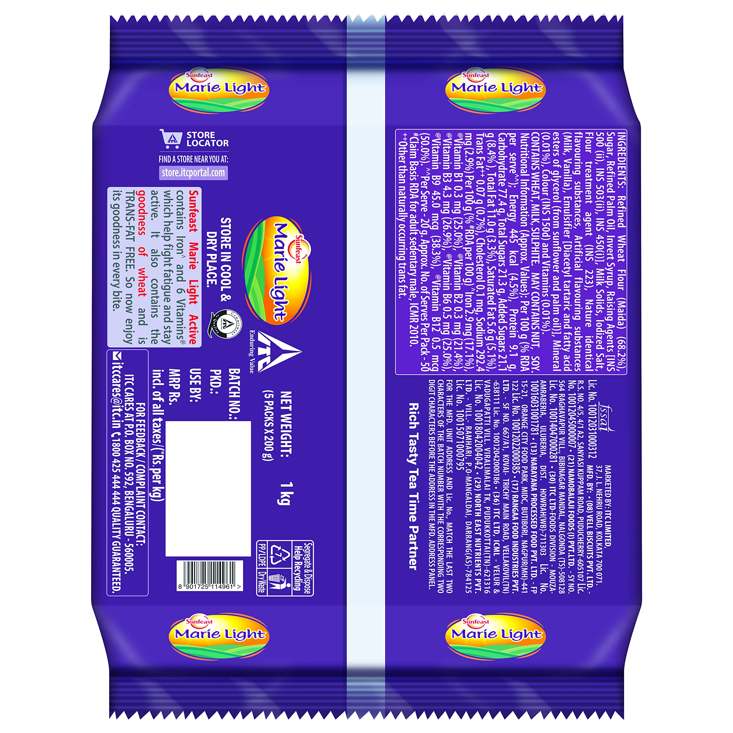 Sunfeast Marie Light Active Bag, 1 kg – view 2
