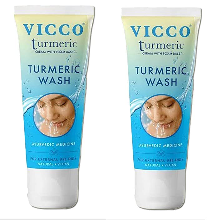 Vicco Turmeric With Foam Base Facewash (Pack of 2), 70gm – view 4