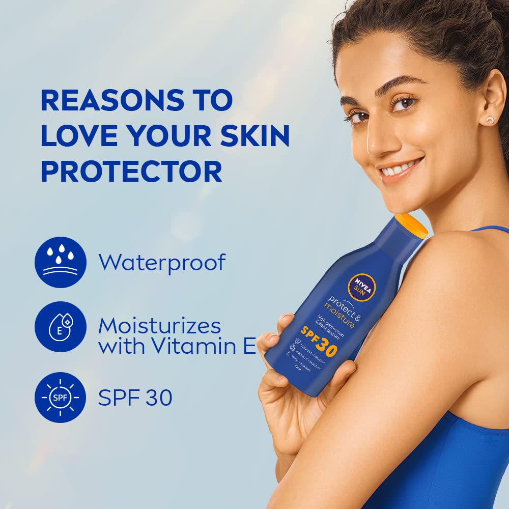 NIVEA SUN Protect and Moisture 75ml SPF 30 Sunscreen – view 4