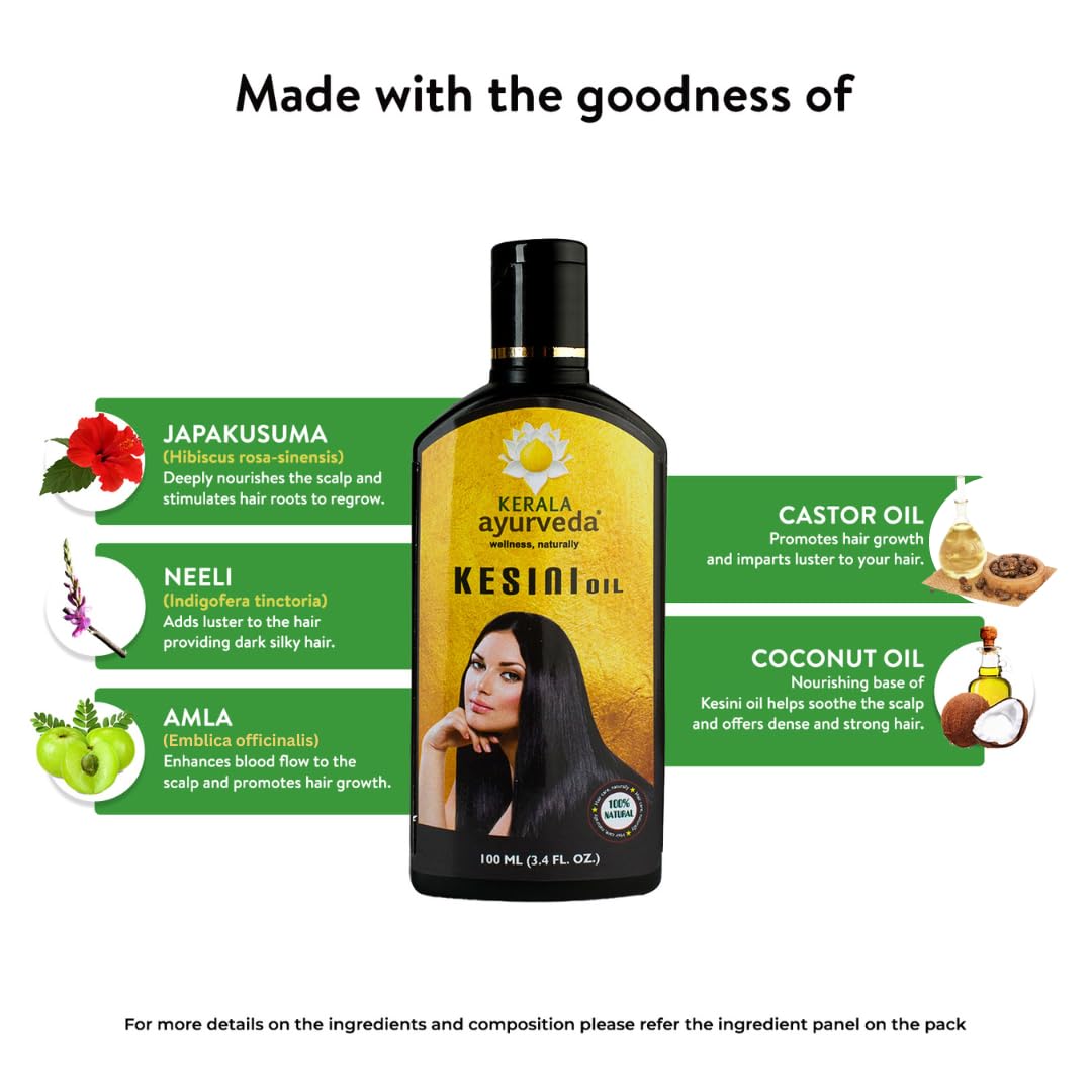 Kerala Ayurveda Kesini Oil 100ml – view 6